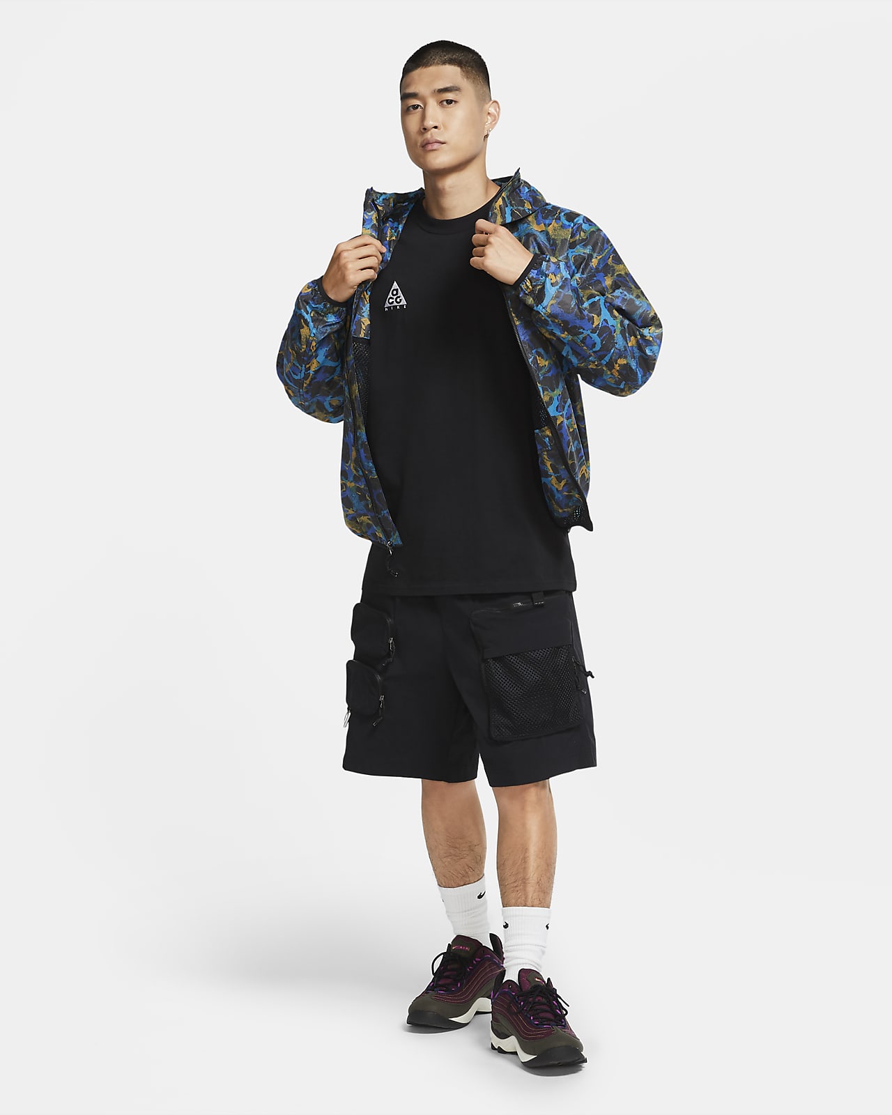 Lightweight All-Over Print Jacket. Nike ID
