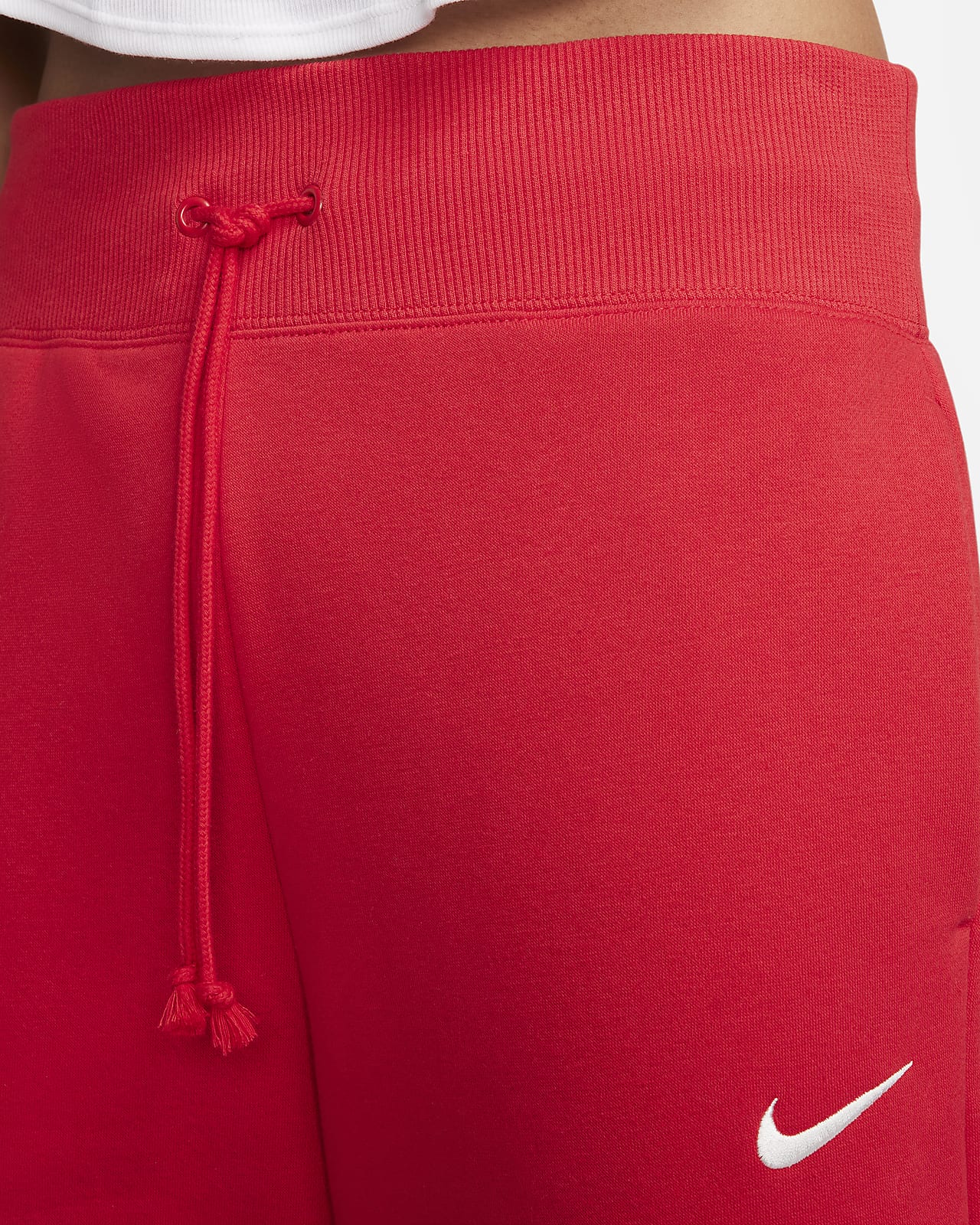 Nike Sportswear Phoenix Fleece Women's Mid-Rise Tracksuit Bottoms. Nike LU