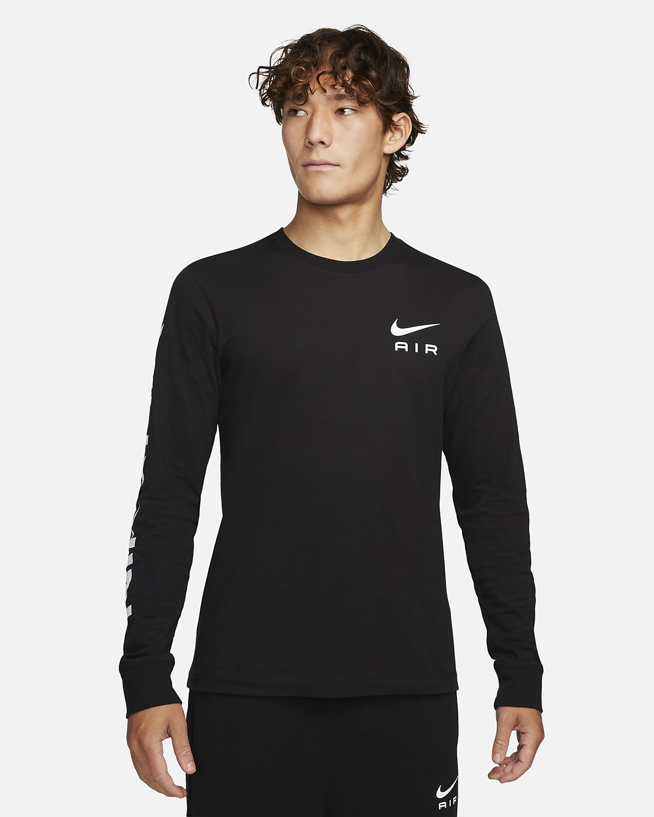 reemplazar diseño consola Nike Air Men's Long-Sleeve T-Shirt. Nike MY