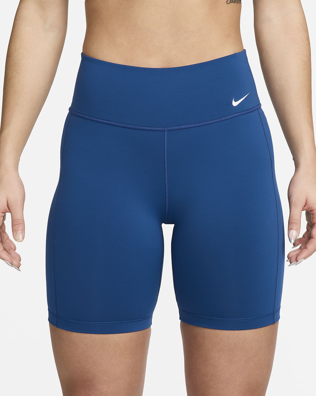 Nike One Leak Protection: Period Big Kids' (Girls') High-Waisted 7 Biker  Shorts.