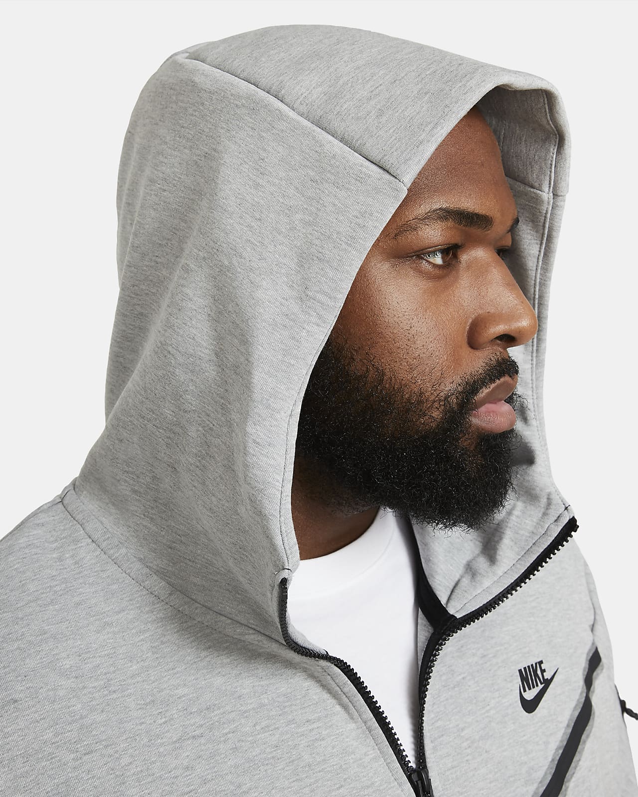 Sudadera con gorro de cierre completo para hombre Nike Sportswear Tech  Fleece. Nike.com