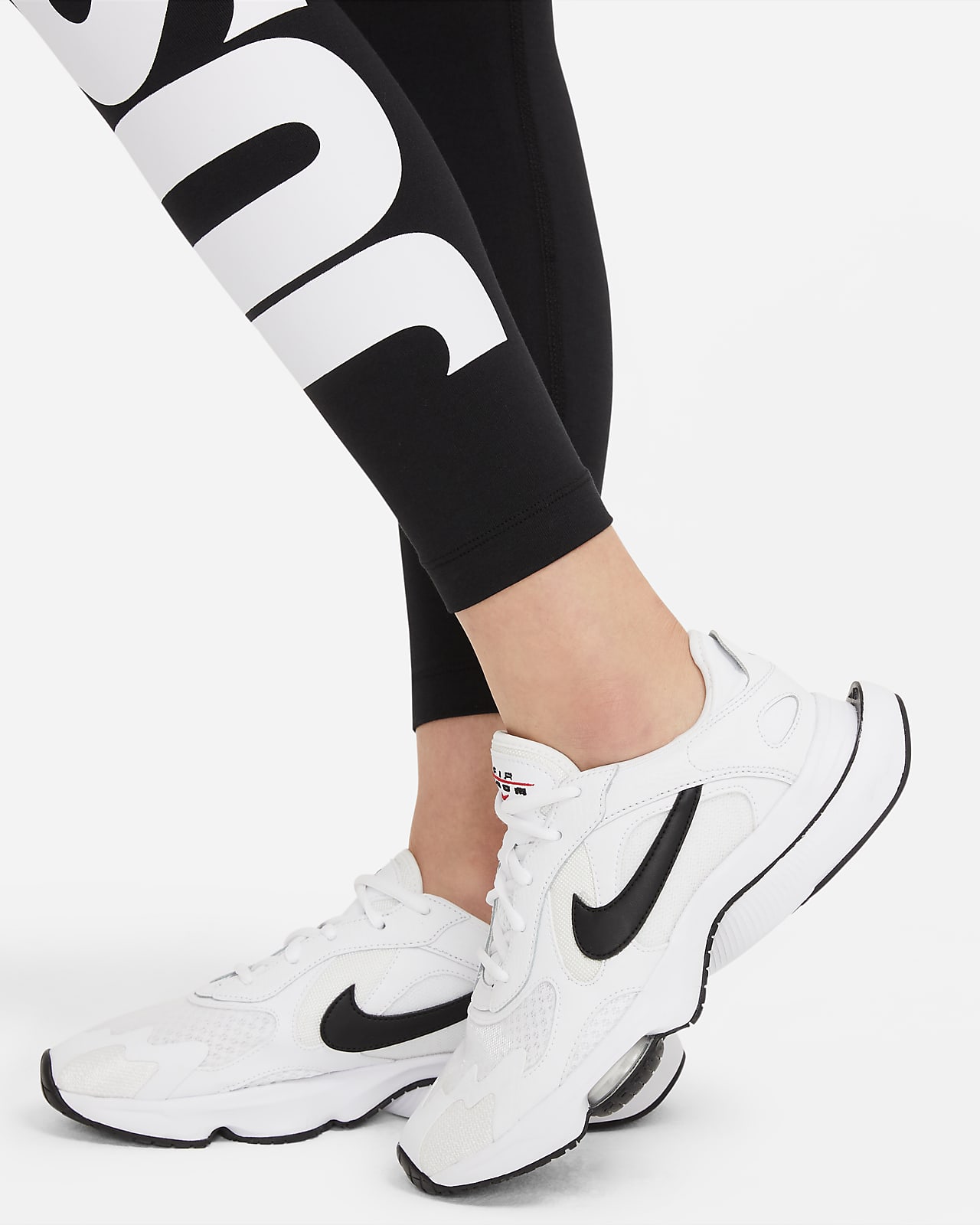 Nike Women's Nike Sportswear High-waisted Club Swoosh Leggings,  Black/(White), XX-Large : Clothing, Shoes & Jewelry 