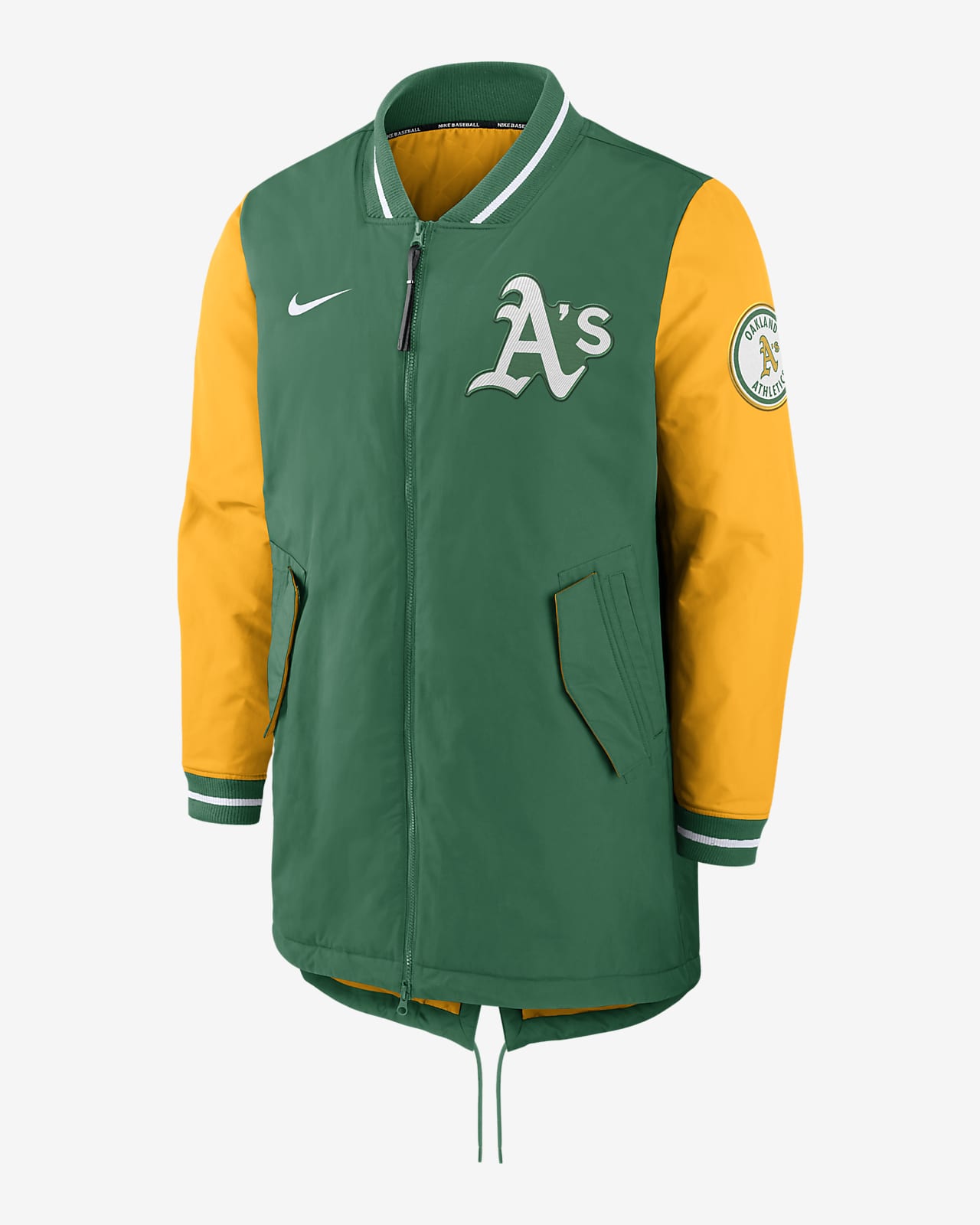 Nike Dugout (MLB Oakland Athletics) Men's Full-Zip Jacket