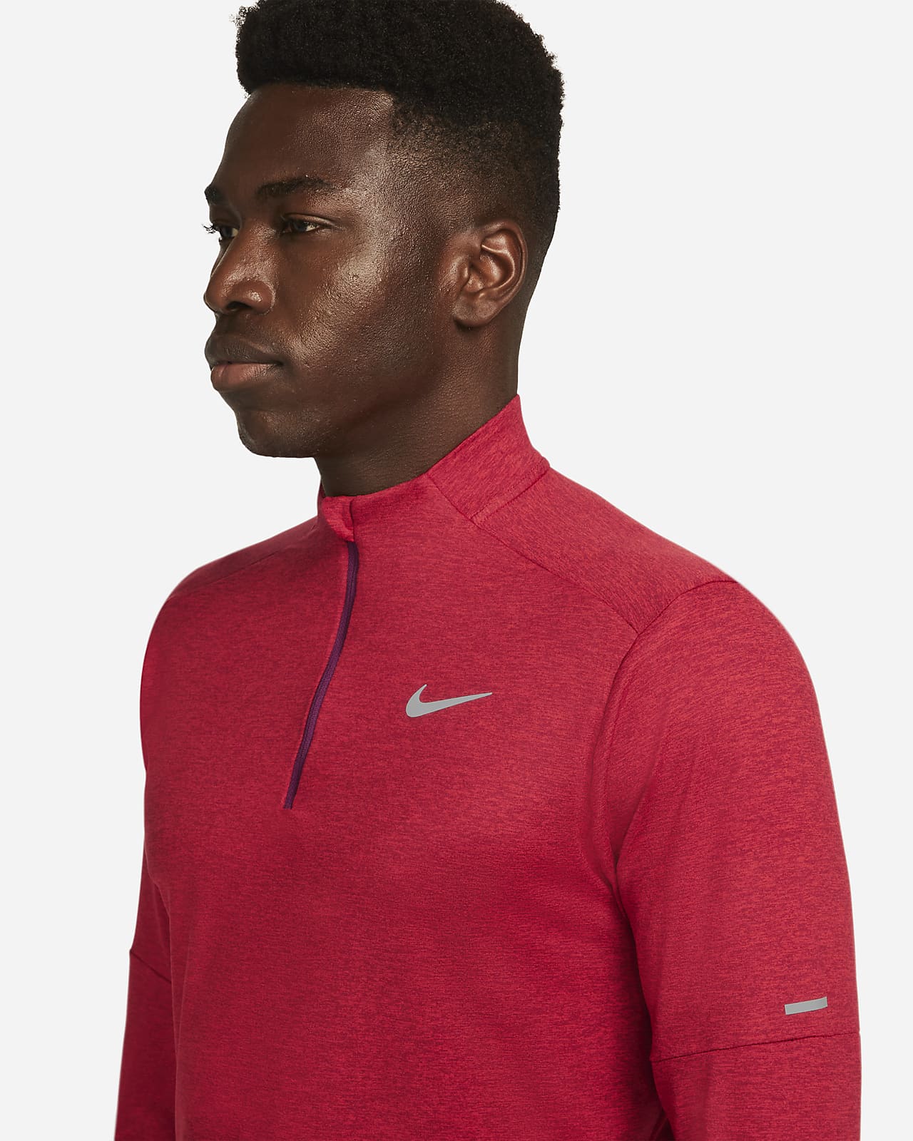 nike half zip mens running top