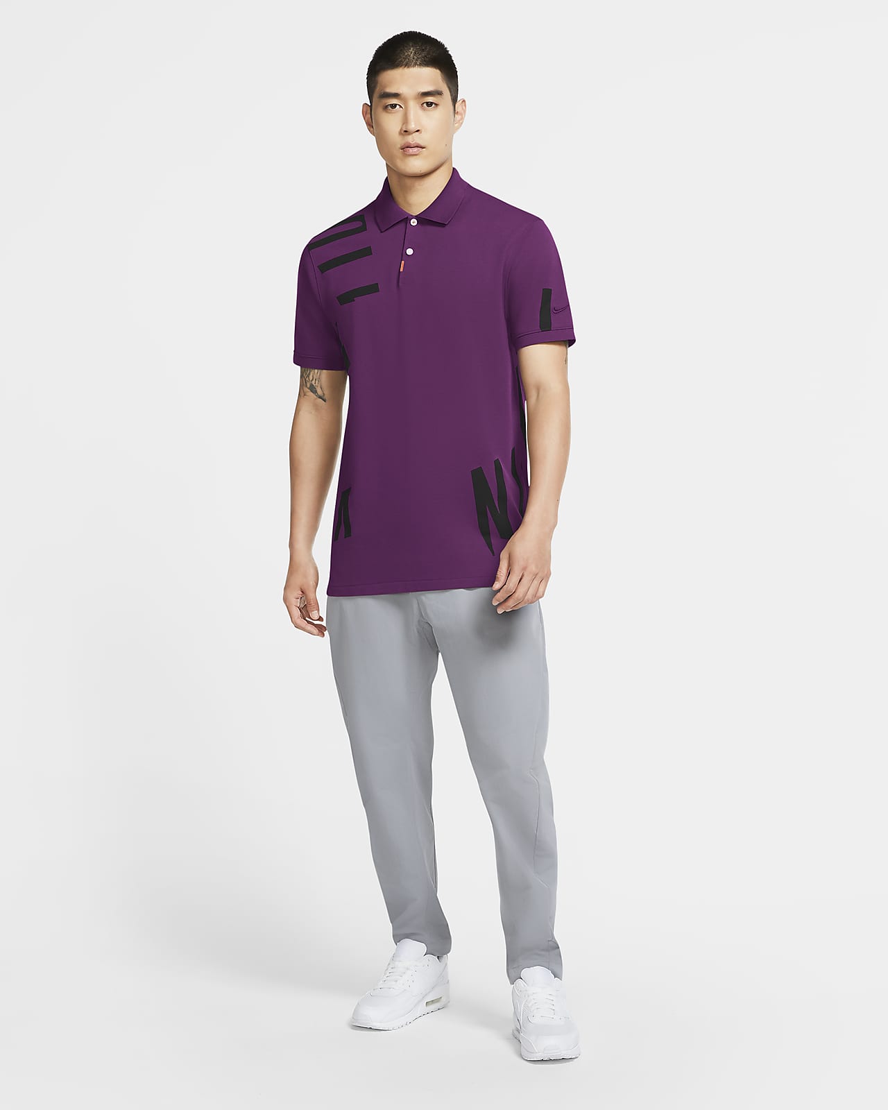 nike slim fit polo