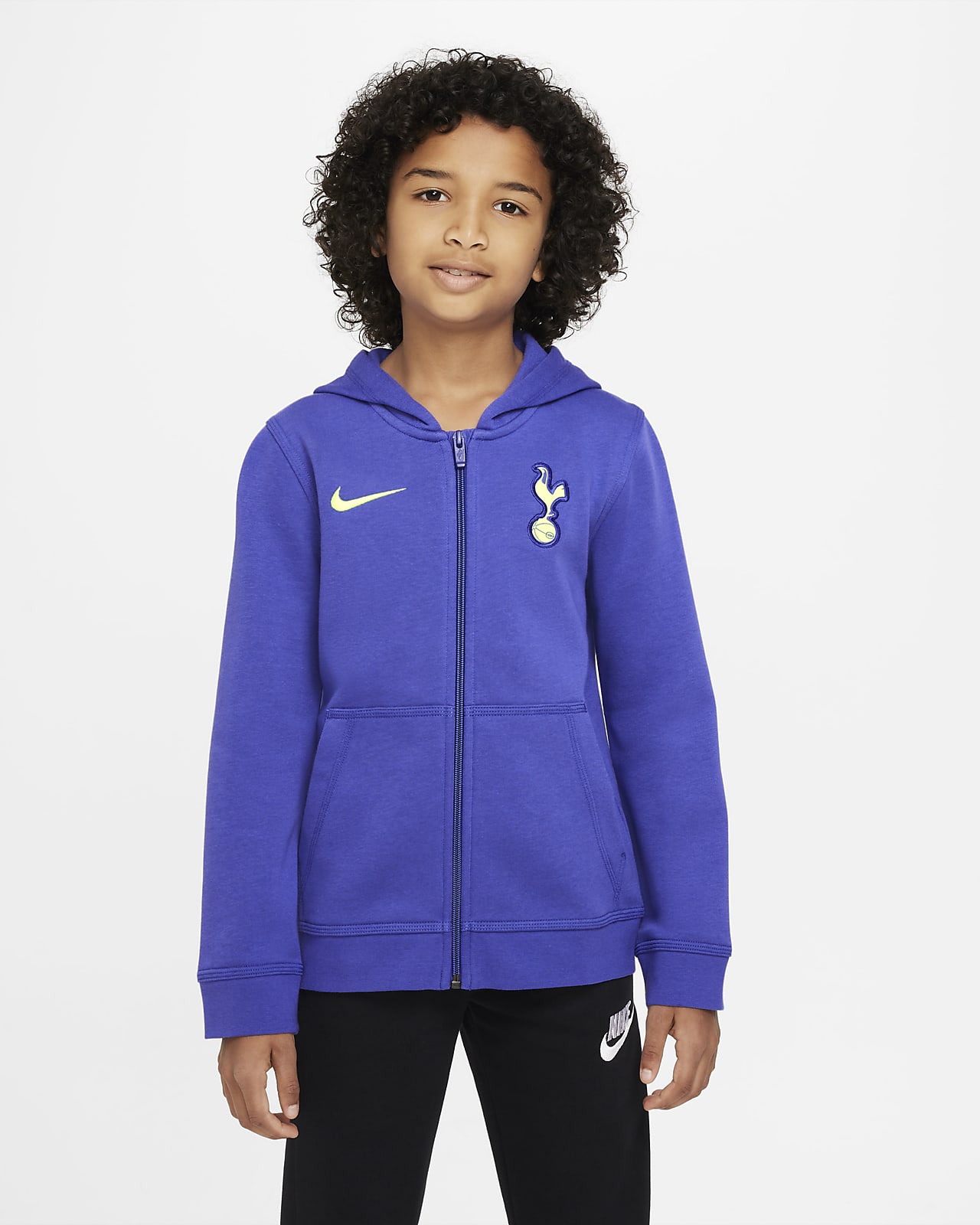 haakje comfort Aja Tottenham Hotspur Older Kids' Full-Zip Fleece Hoodie. Nike AT
