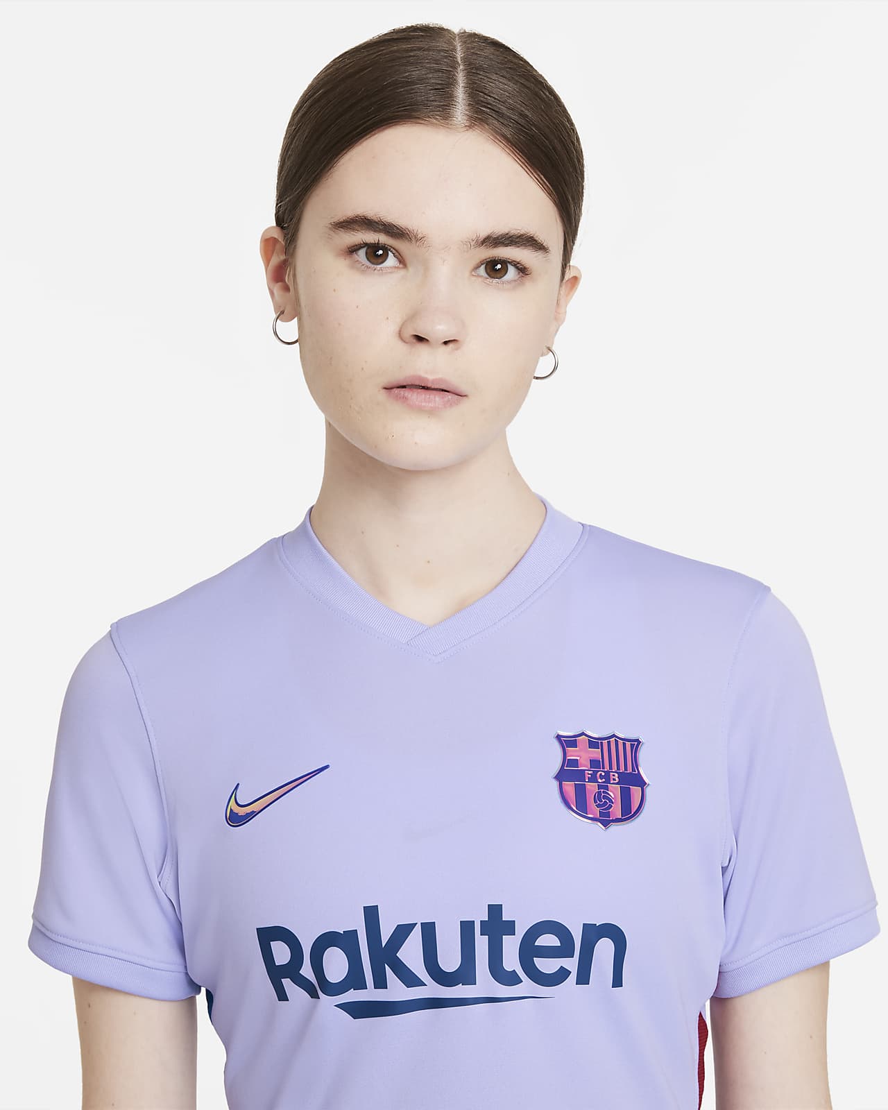 mei valuta waarde FC Barcelona 2021/22 Stadium Uit Nike voetbalshirt met Dri-FIT voor dames.  Nike NL