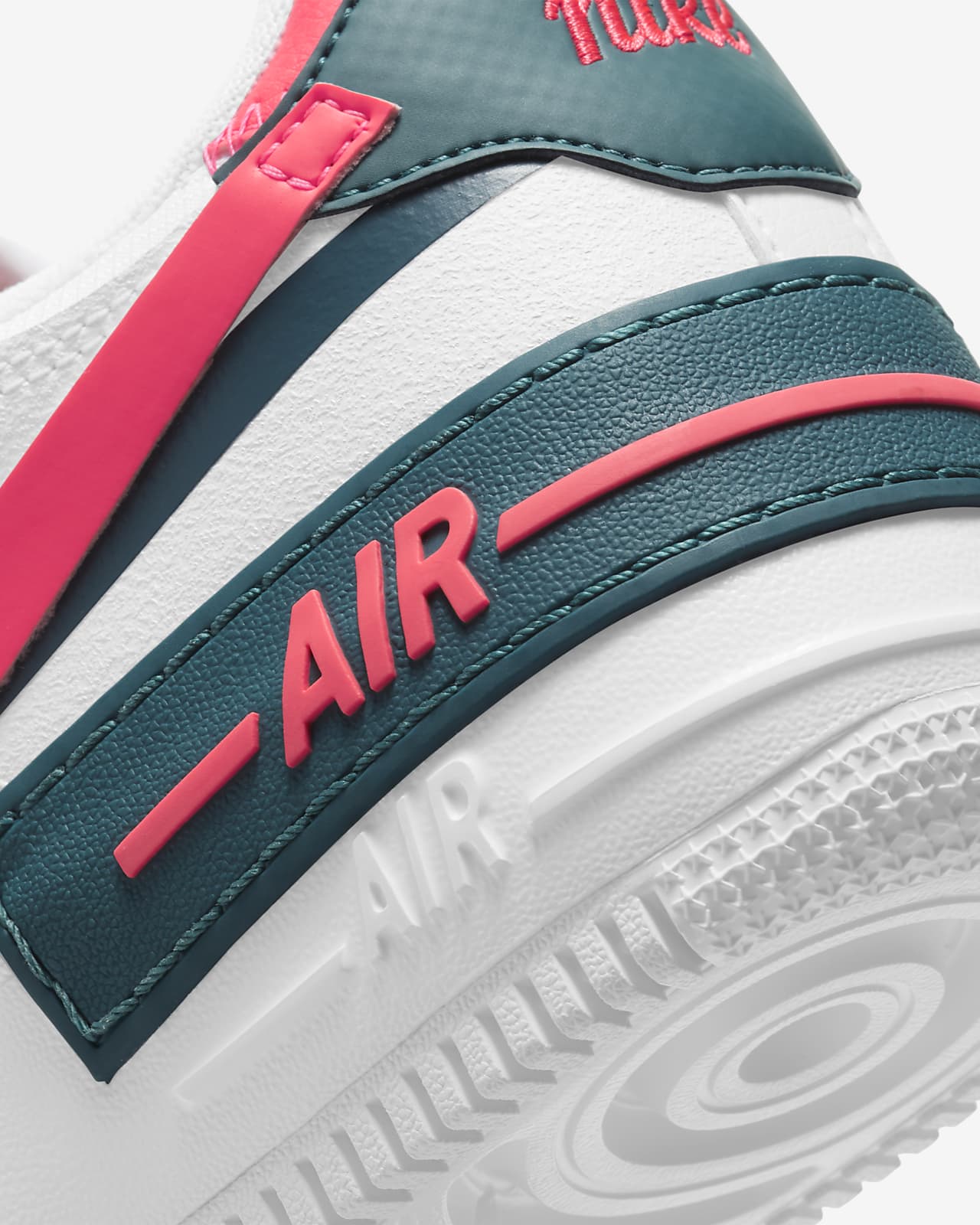 nike air force 1 shadow teal