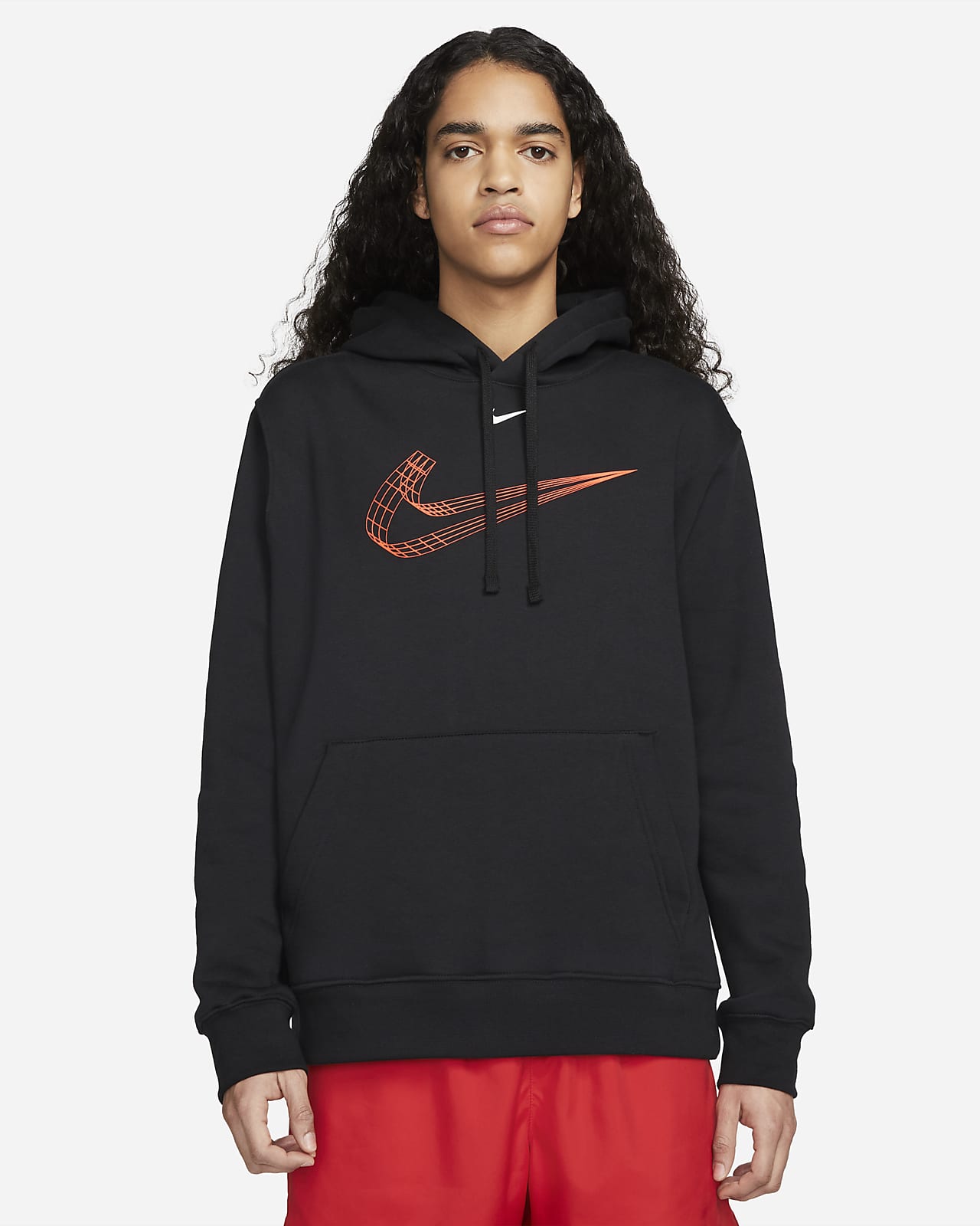 Fleece Pullover Hoodie. Nike LU