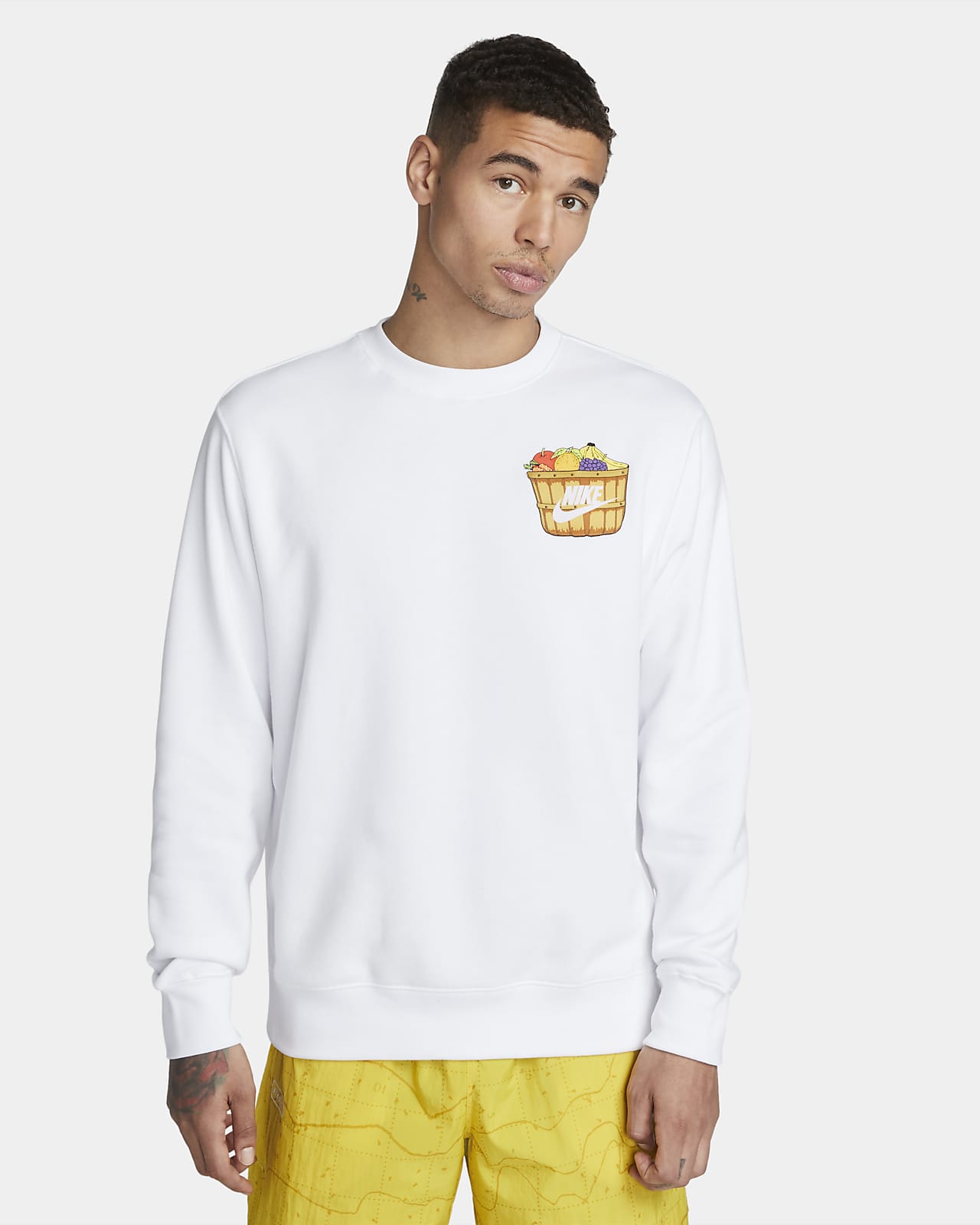 Maglia a girocollo in fleece Nike Sportswear - Uomo. Nike IT
