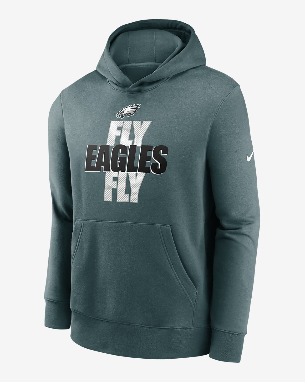 Nike Club Fleece (NFL Philadelphia Eagles) Big Kids' (Boys') Hoodie