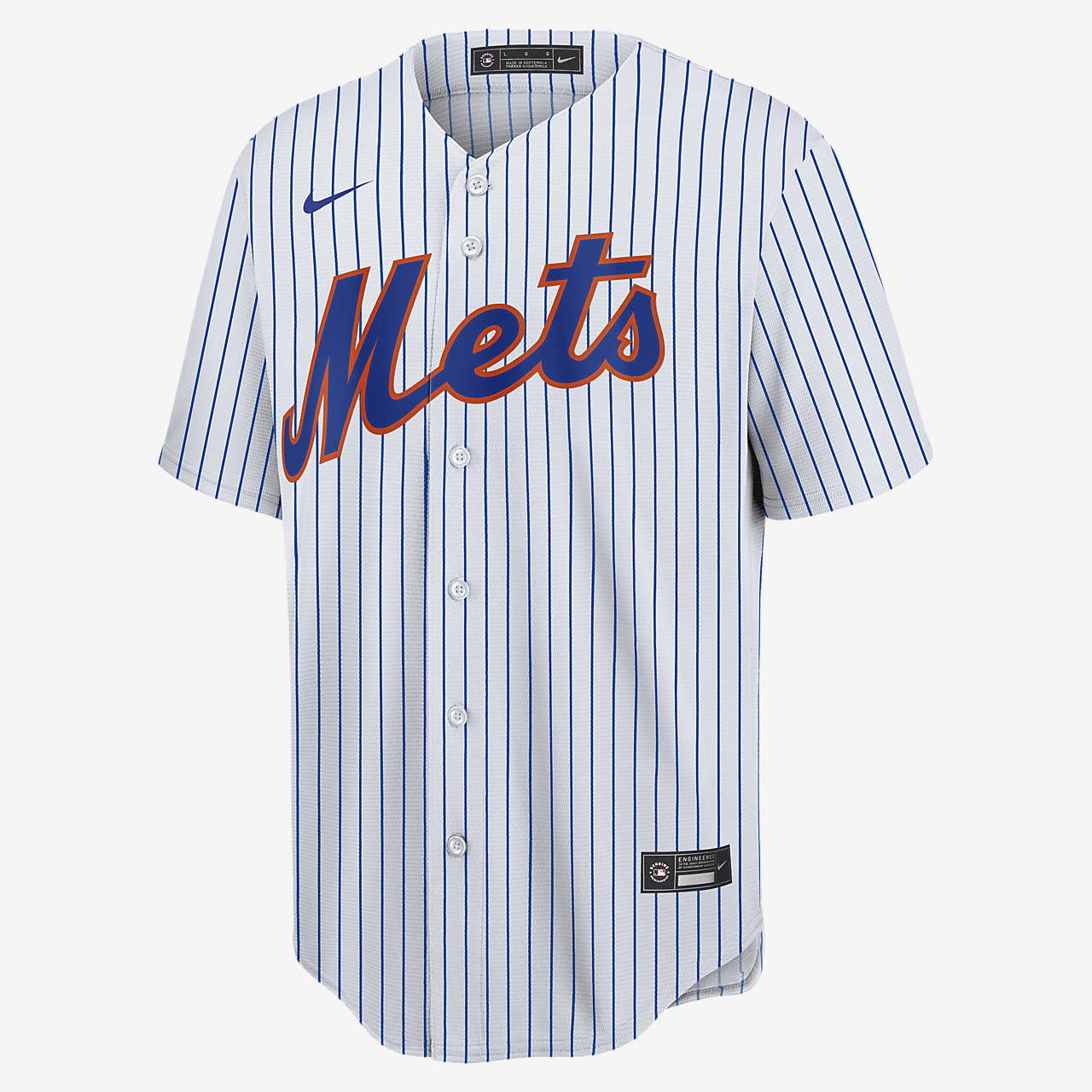 Men's Nike White New York Mets Home Replica Team Jersey