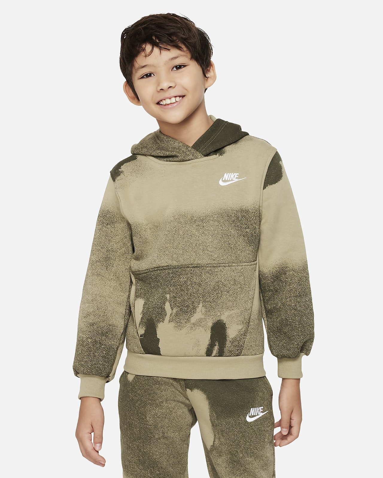 Nike CH für Nike Fleece Club Sportswear Kinder. Hoodie ältere