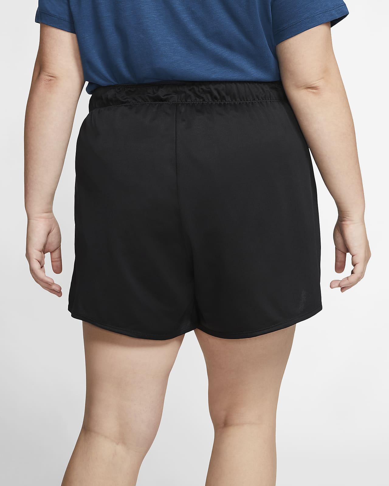 women's plus size dri fit shorts
