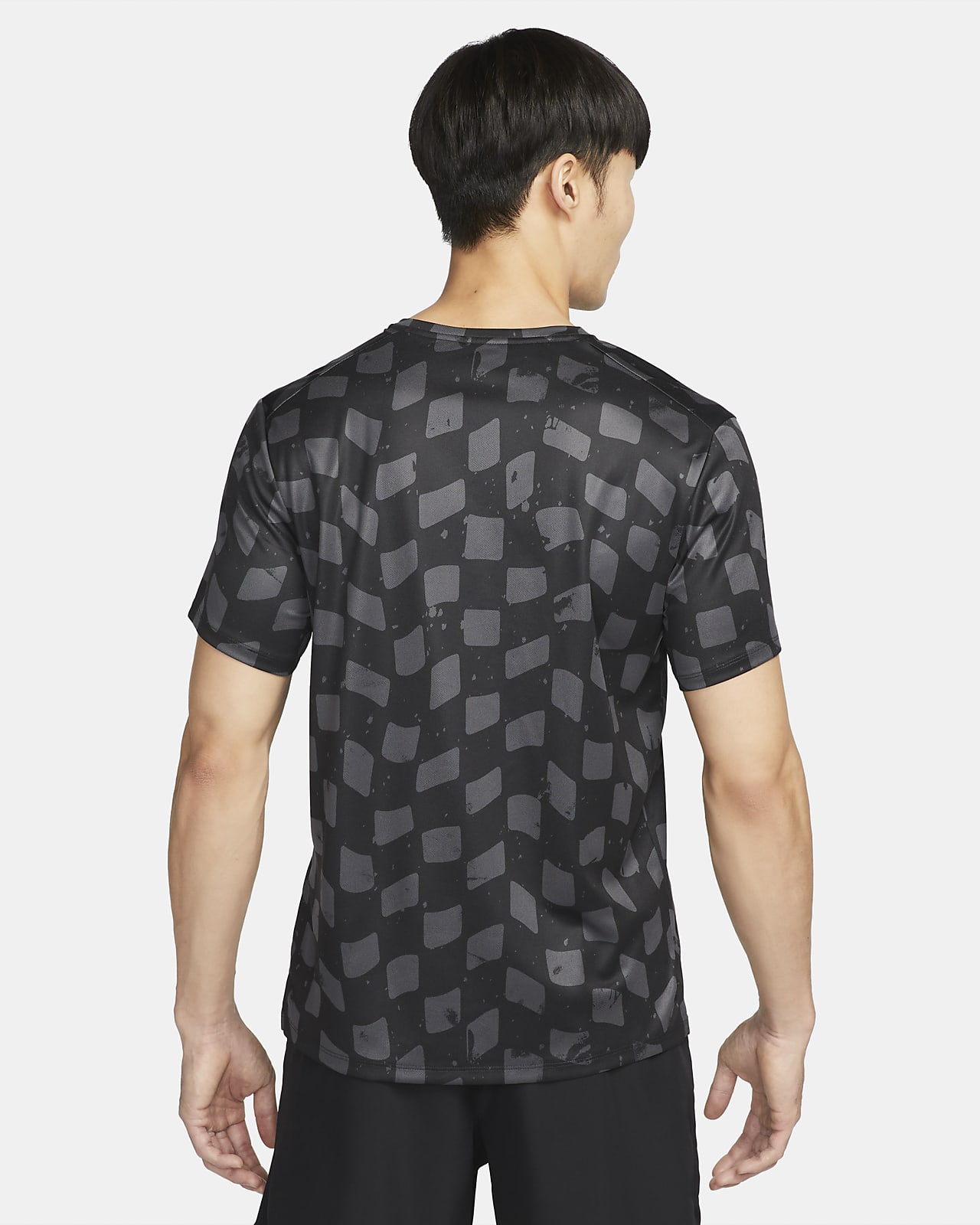 Maglia da running a manica corta Nike Dri FIT Miler Uomo. Nike CH