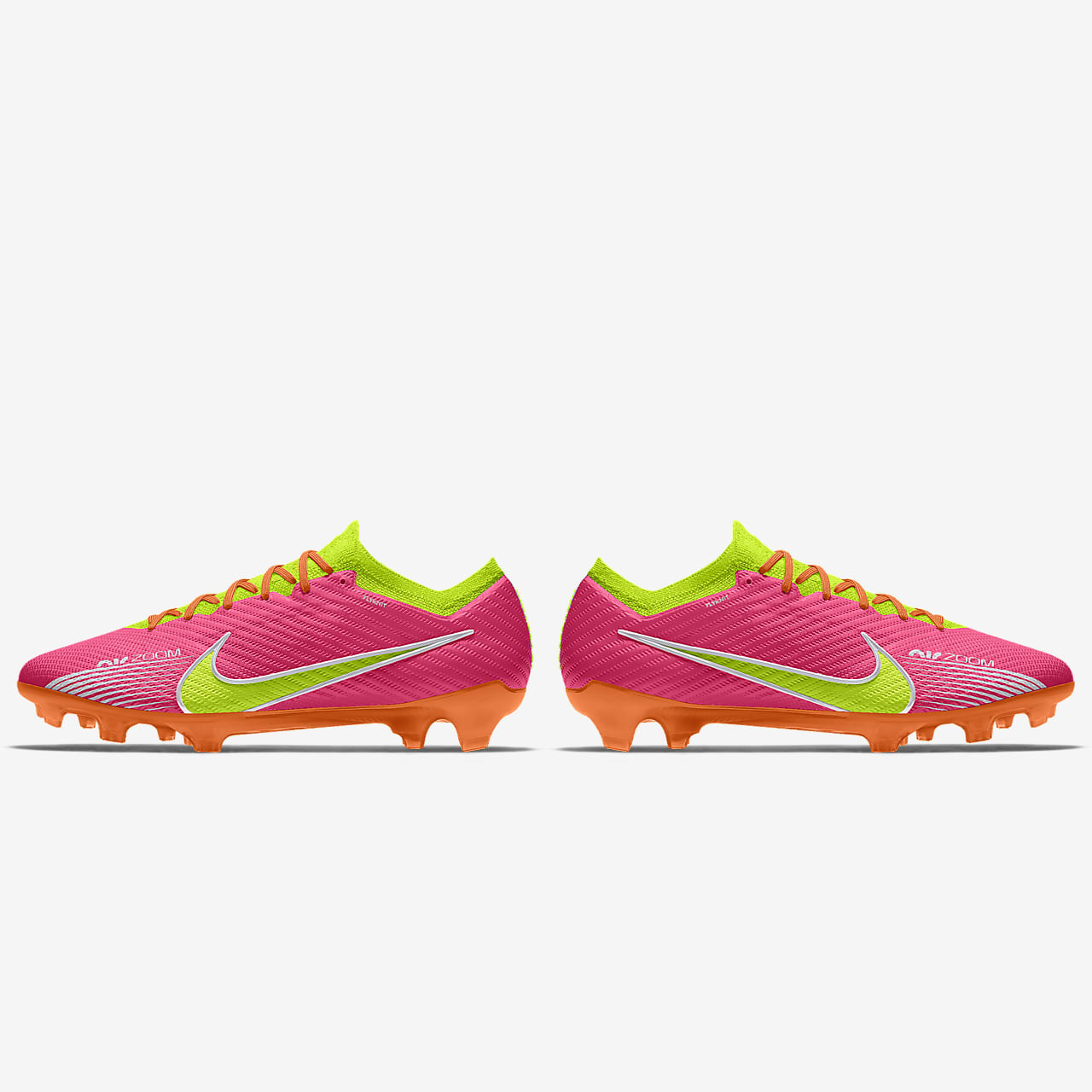 Nike Zoom Mercurial Vapor 15 Elite FG By You Custom Firm-Ground Soccer  Cleats.