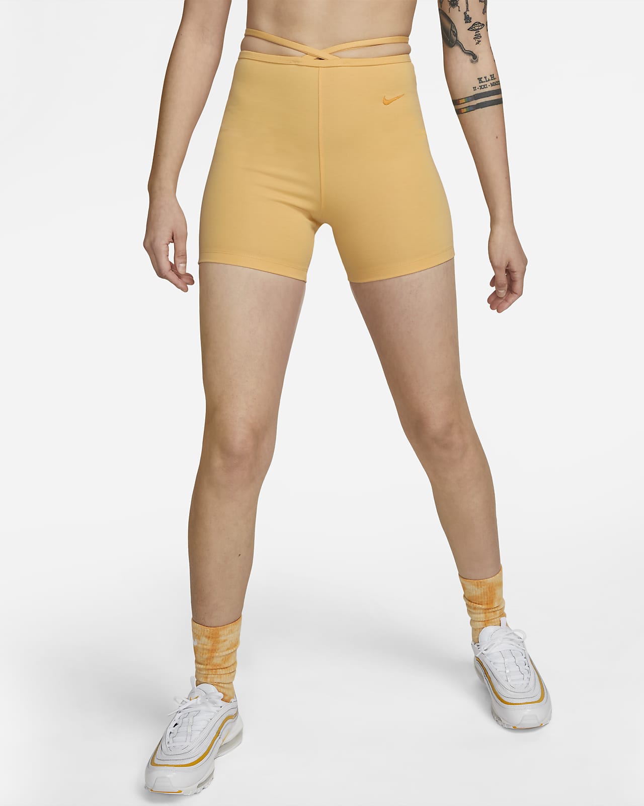 Shorts da ciclista a vita alta Nike Sportswear Everyday Modern