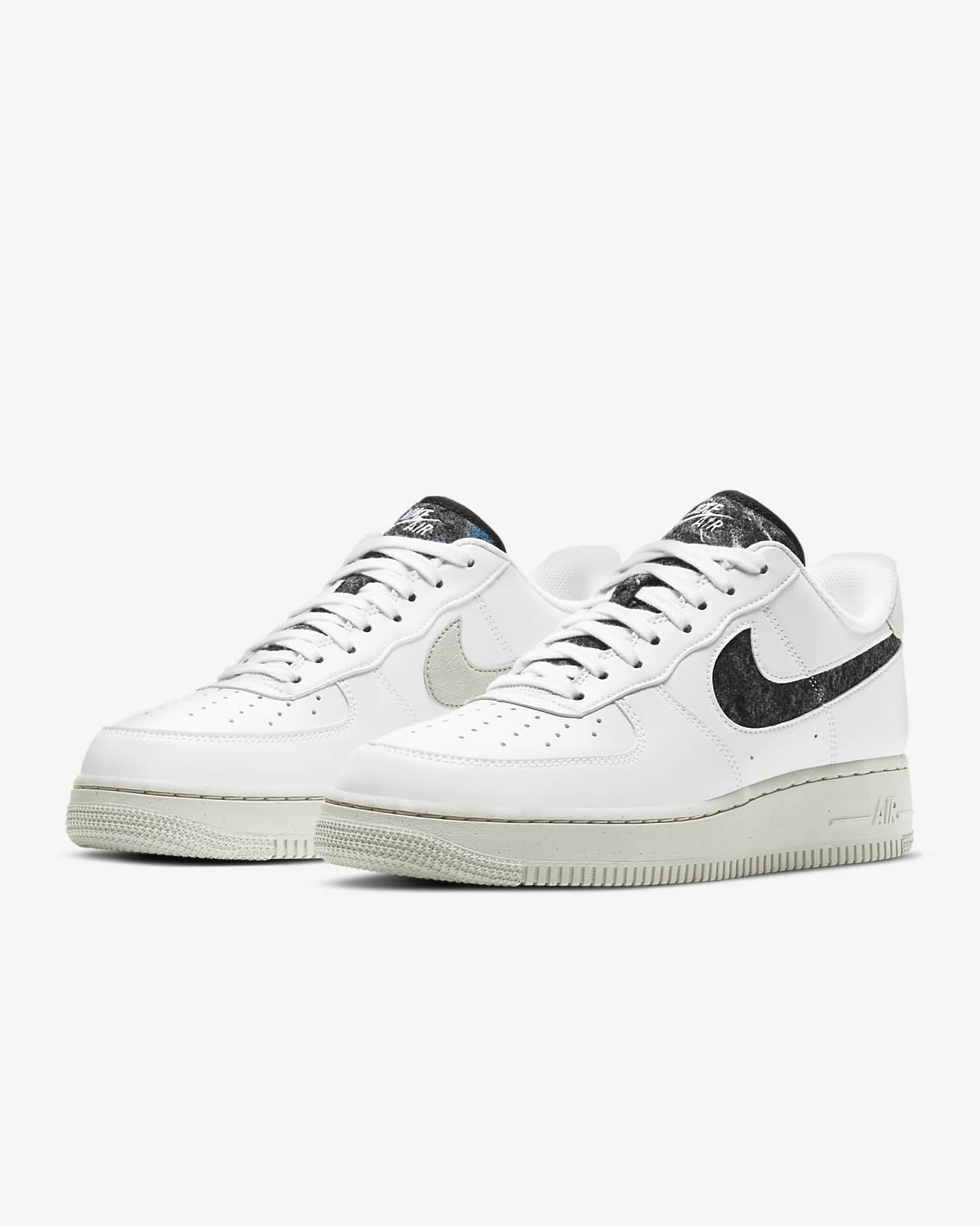 air force 1 07 black white