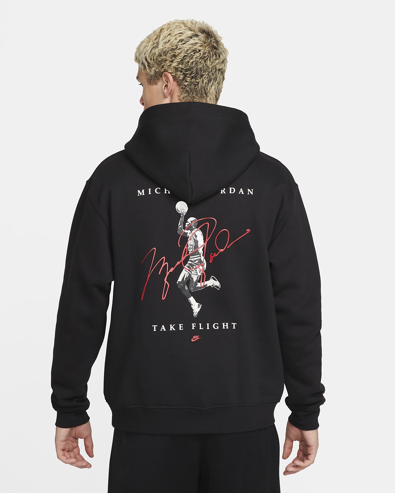 Jordan Essentials Men's Graphic Fleece Hoodie. Nike VN