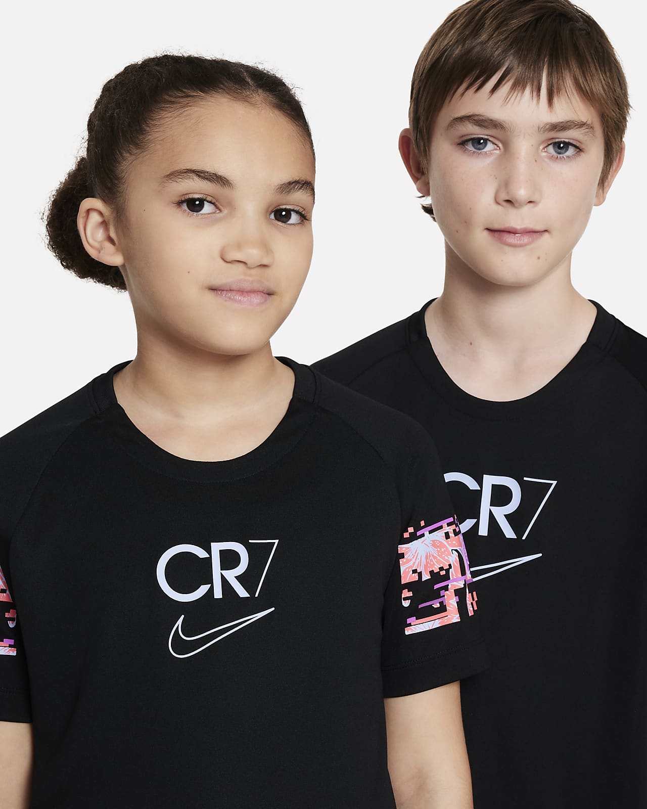 CR7 Older Kids' Short-Sleeve Football Top. Nike SG