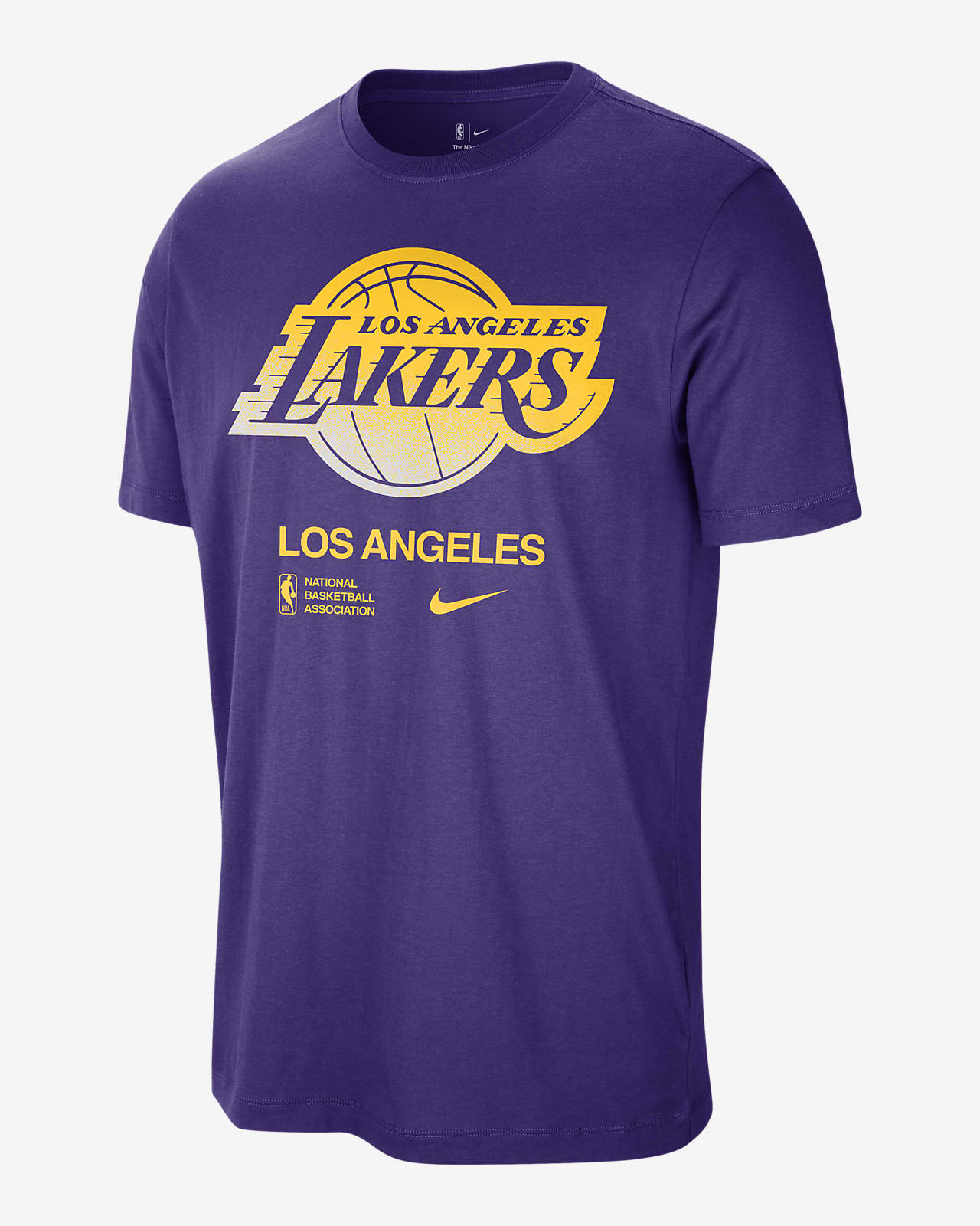 ロサンゼルス レイカーズ コートサイド メンズ ナイキ NBA Tシャツ