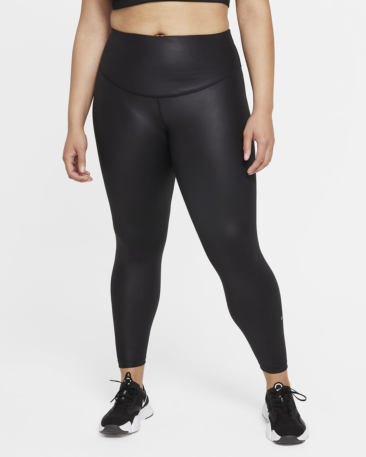 Faux Leather Leggings Plus Size Nike, White Leather Tights