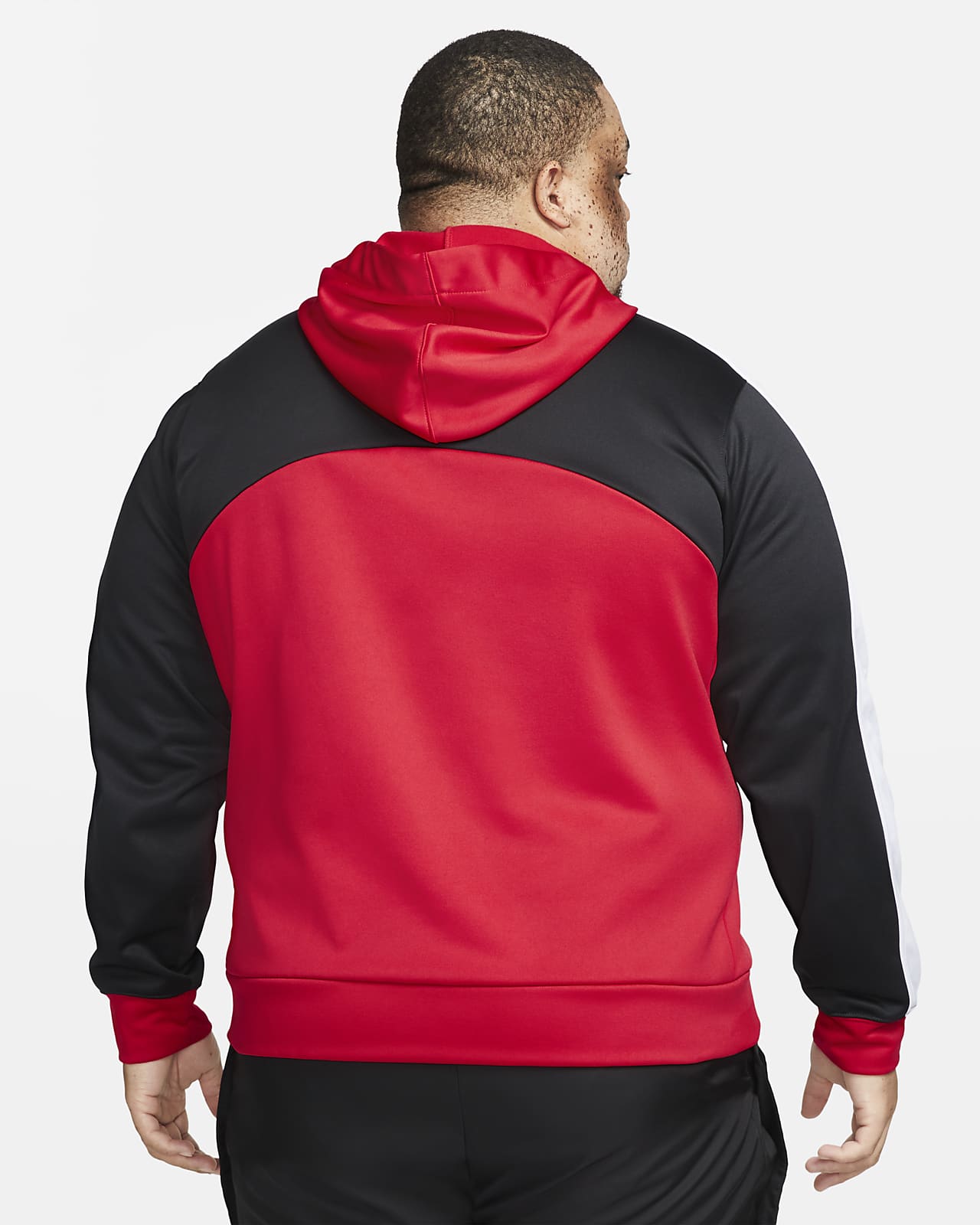 Nike Men's Starting 5 (White/Black) Basketball Jacket Size at  Men’s  Clothing store