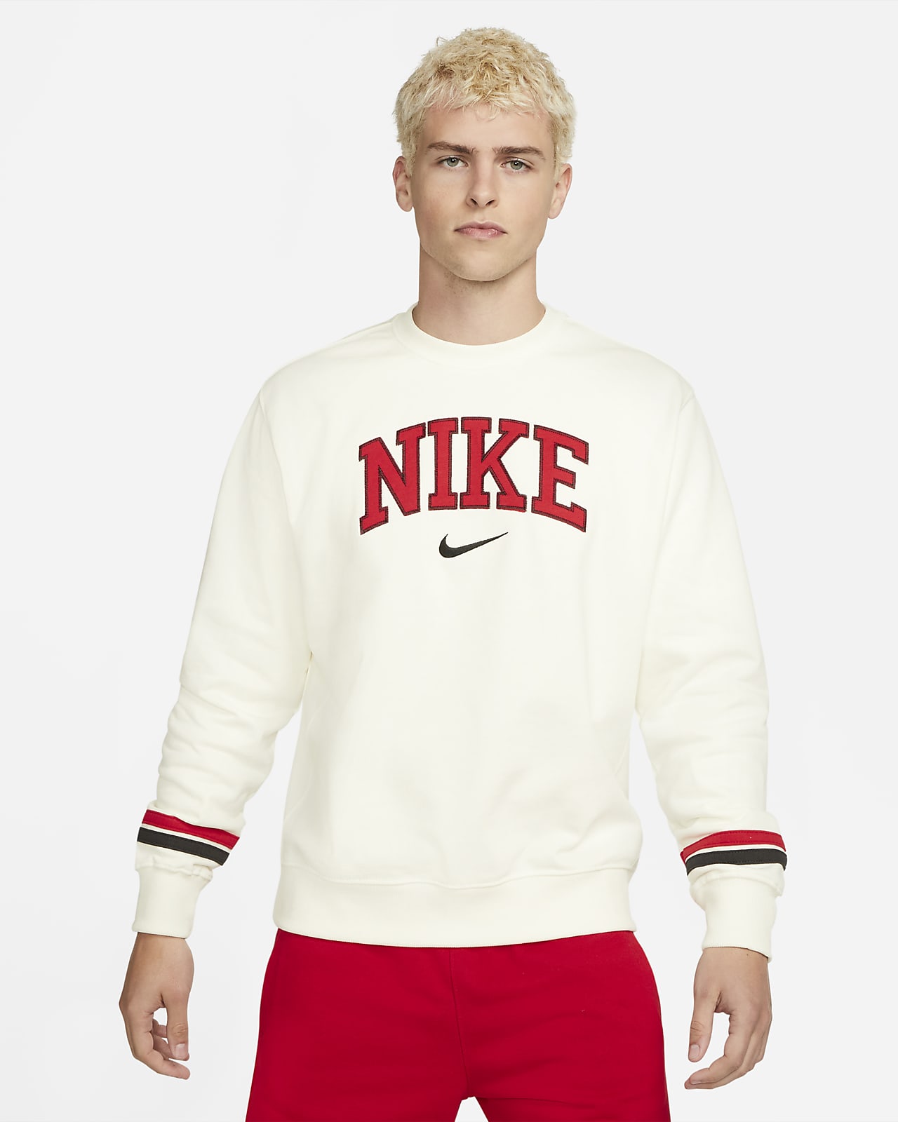 Nike sweater 2025 heren wit