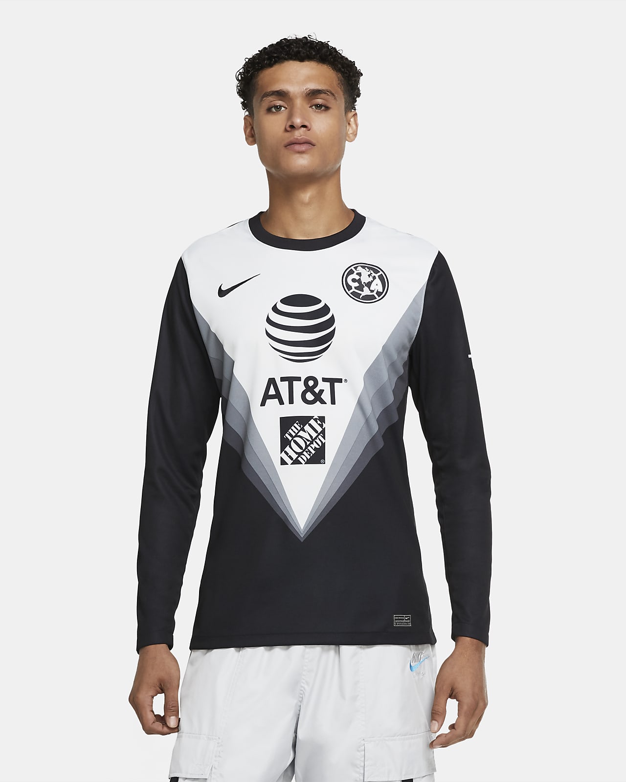 Camiseta de fútbol de arquero para hombre Stadium del Club América 2020/21.  Nike.com