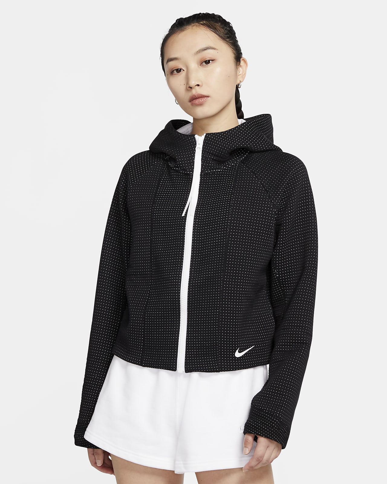 nike tech zip up hoodie