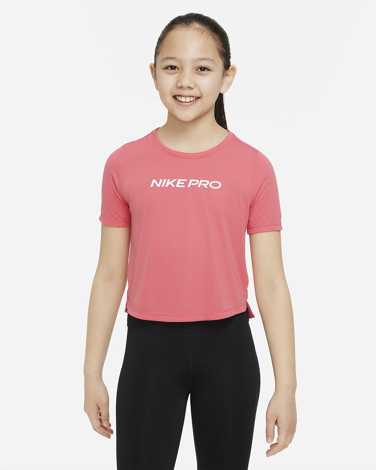 Nike Pro Dri-FIT One Older Kids' (Girls') Top