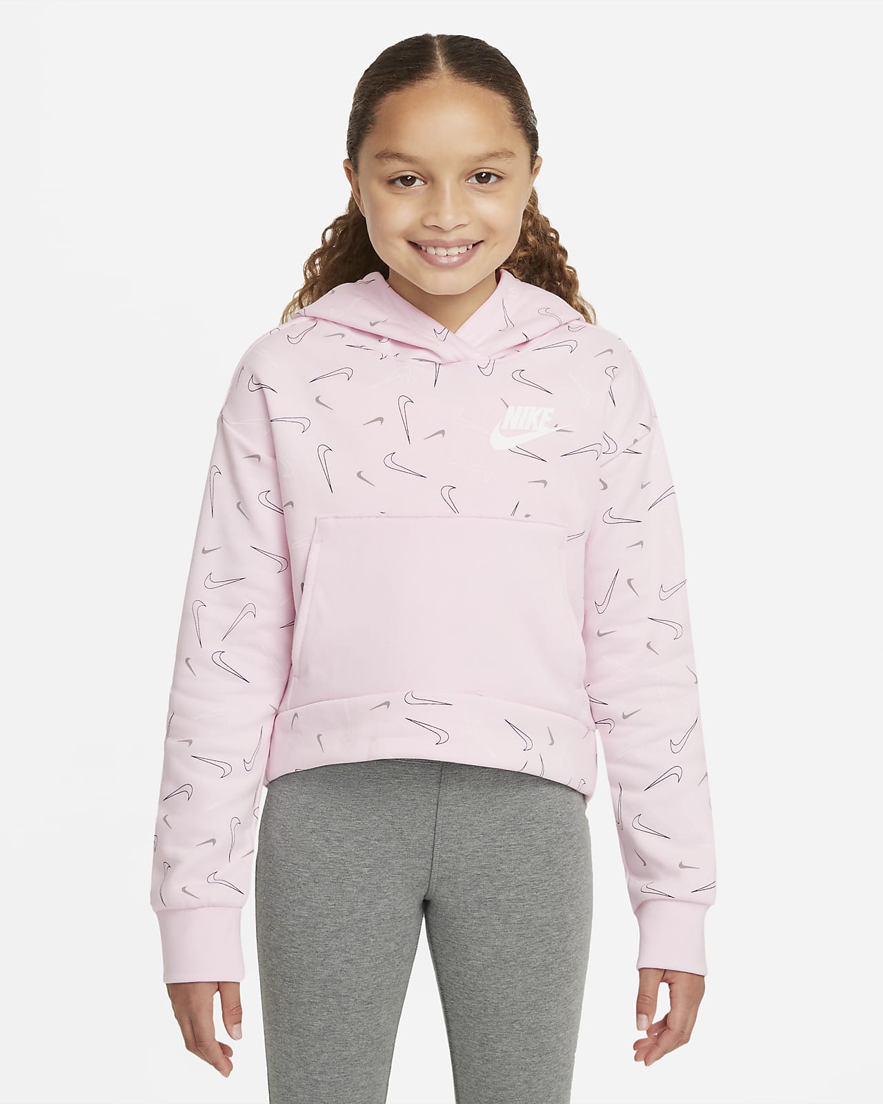 nike printed sweatshirt