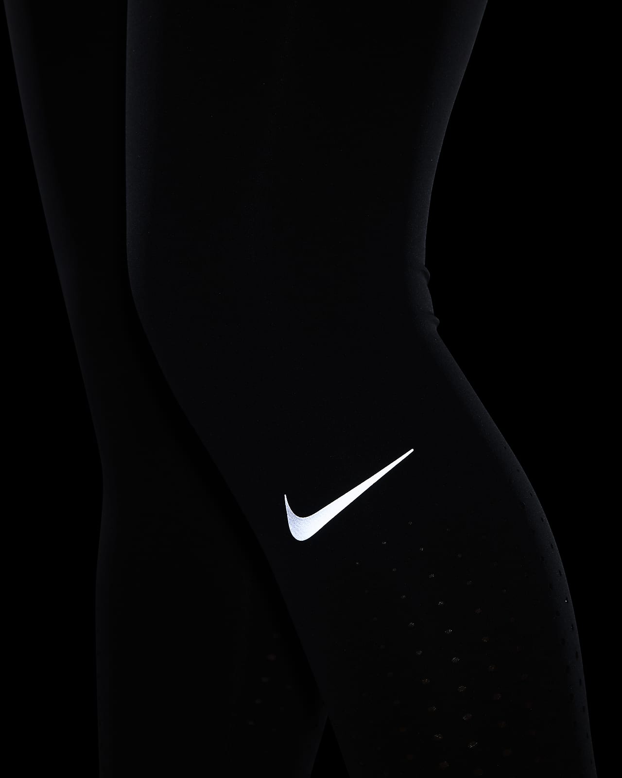 Nike Women's Epic Luxe Tights Size XL Black Style- CN8041-010 Reflective  Symbol