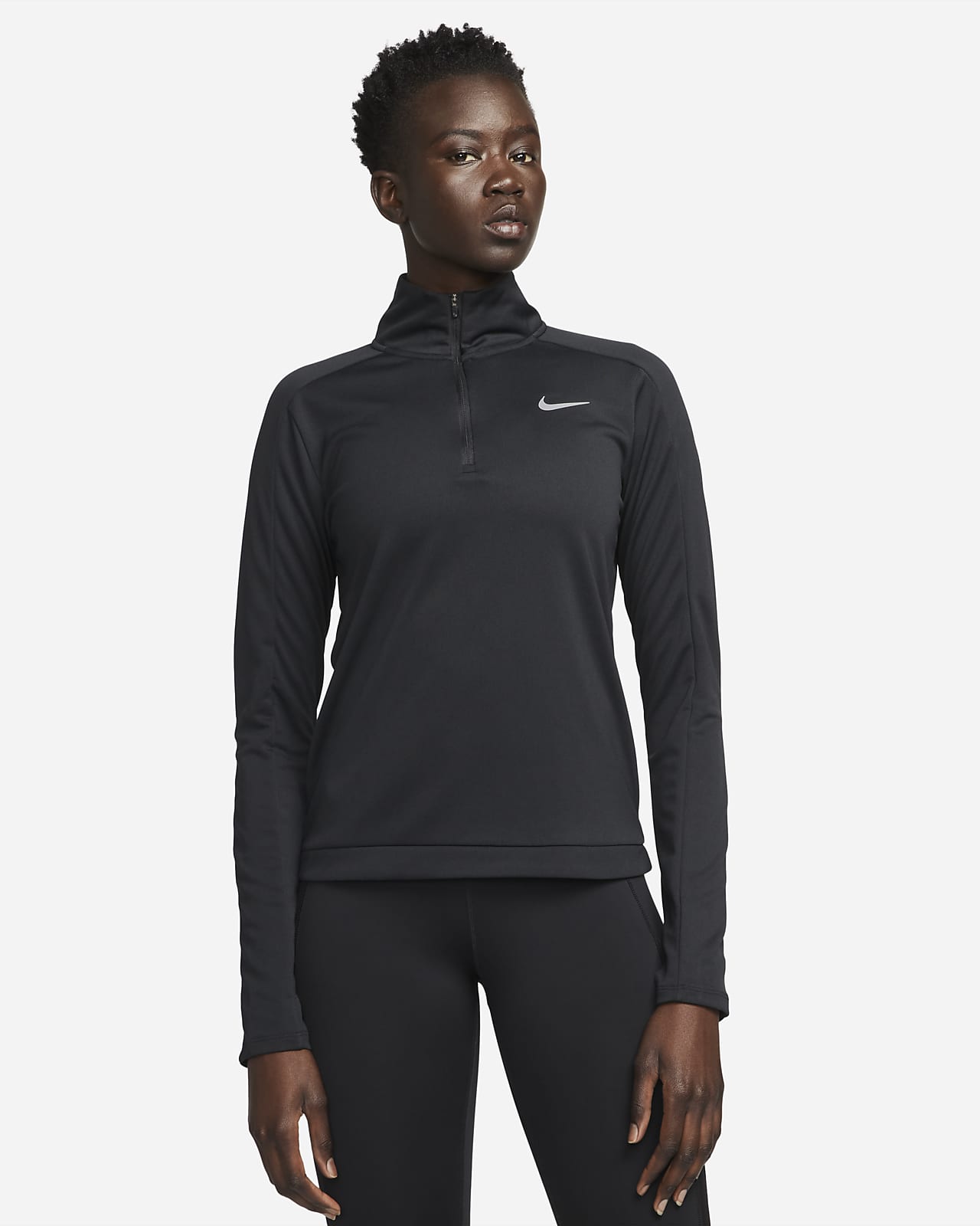 Felpa pullover con zip a 1/4 Nike Dri-FIT Pacer – Donna