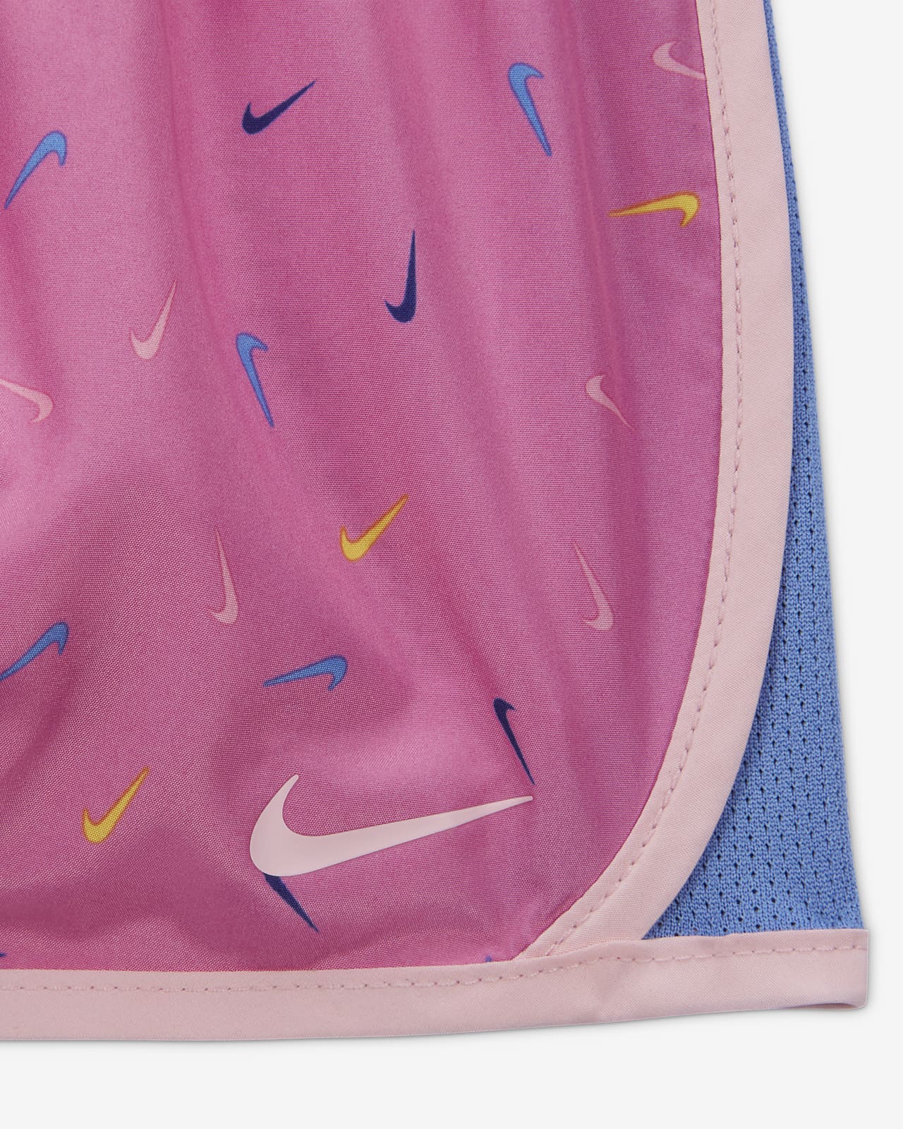 Nike Swoosh Logo Tempo Shorts Set Baby 2-Piece Dri-FIT Set.