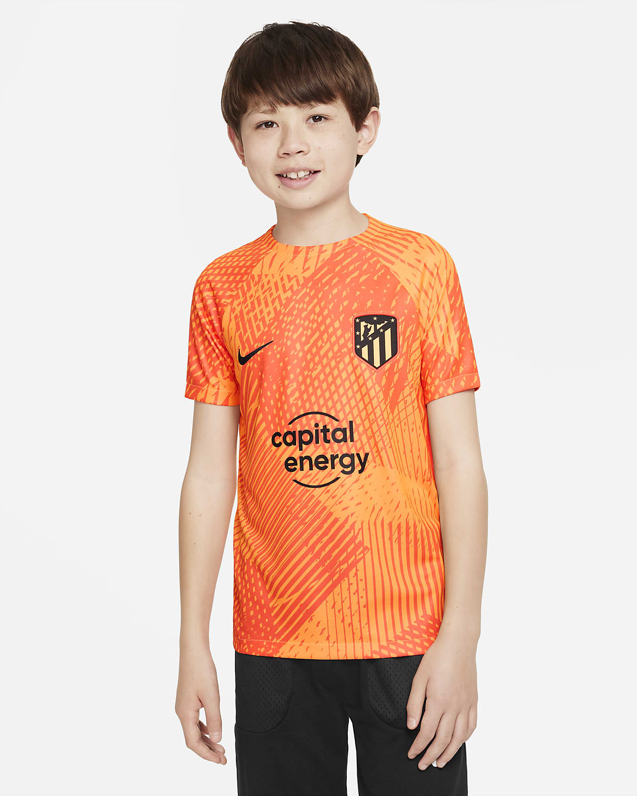 Atlético de Madrid Camiseta de fútbol para antes del partido Niño/a. Nike ES