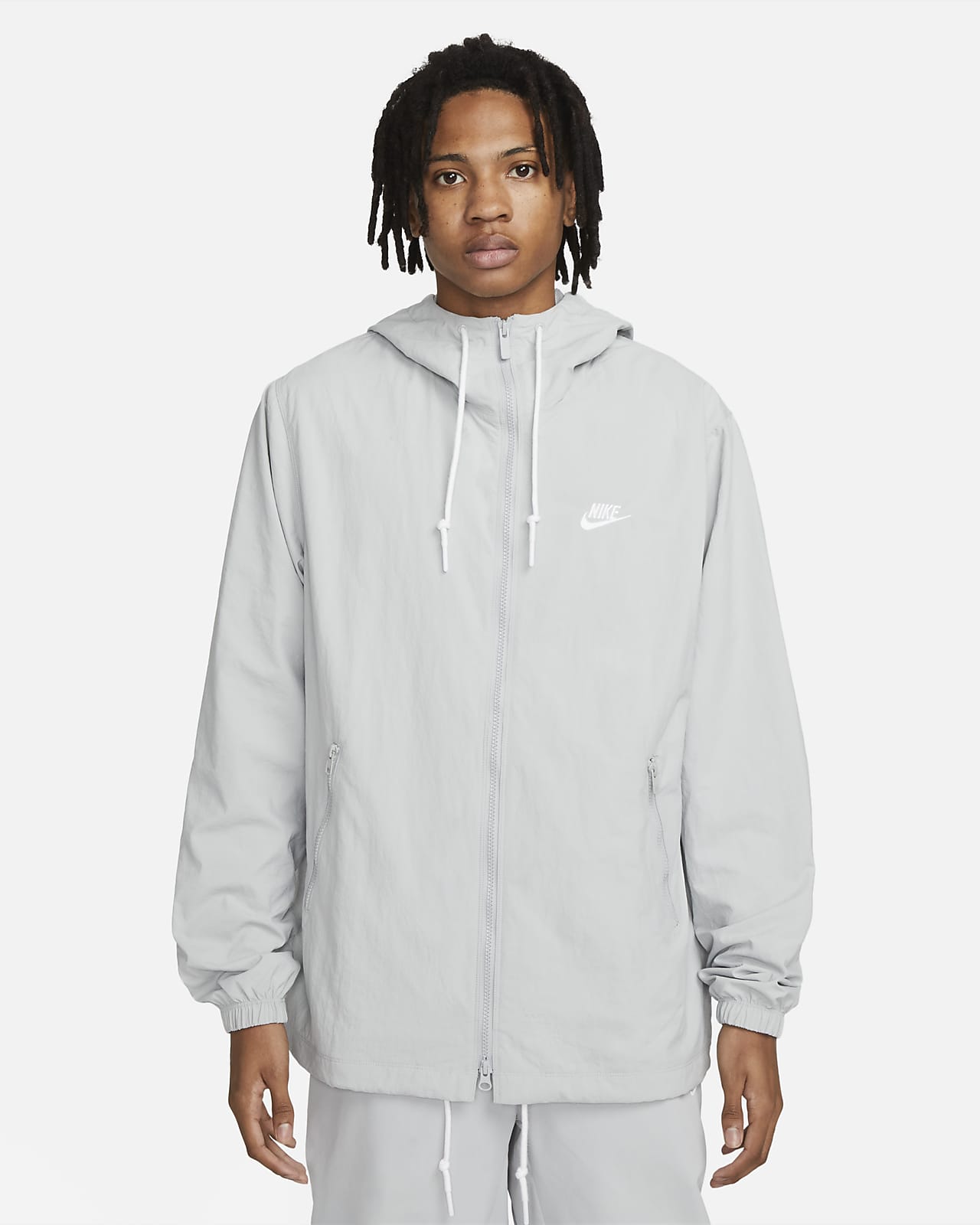 Nike Club Full-Zip Woven Jacket.