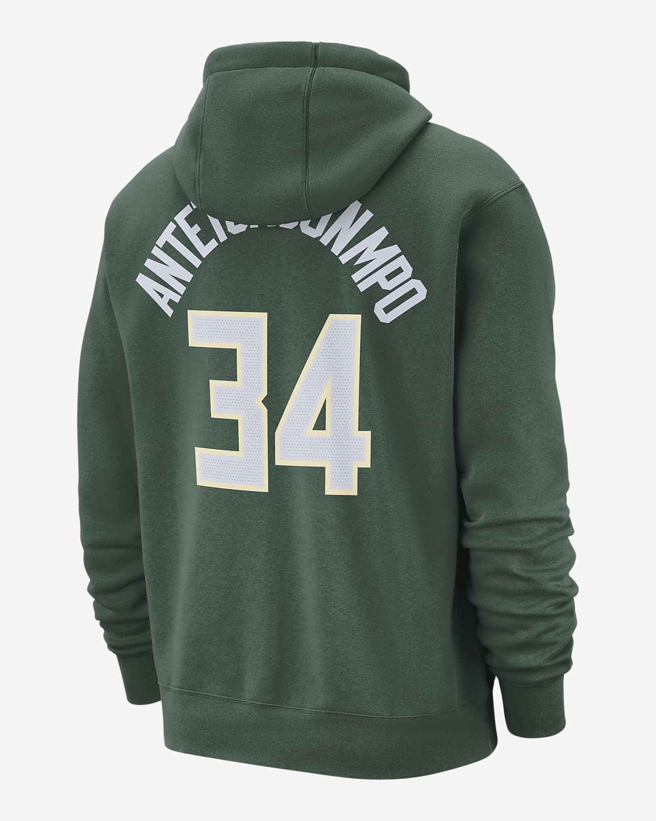 Milwaukee Bucks Club Sudadera con capucha Nike de la NBA Hombre