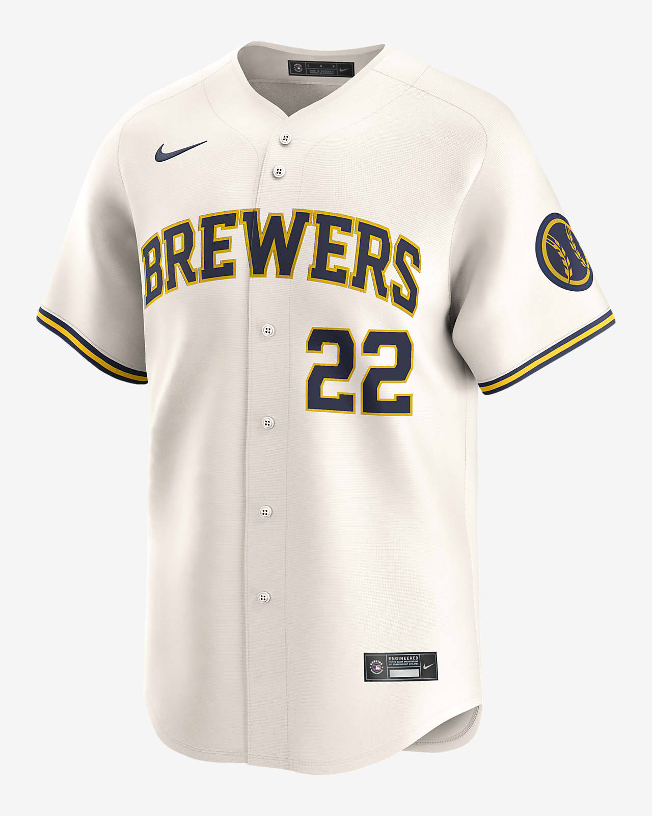 Christian Yelich Milwaukee Brewers Men's Nike Dri-FIT ADV MLB Limited Jersey