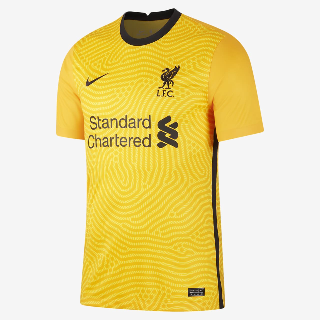 Liverpool F C Stadium Goalkeeper Men S Short Sleeve Football Shirt Nike Cz