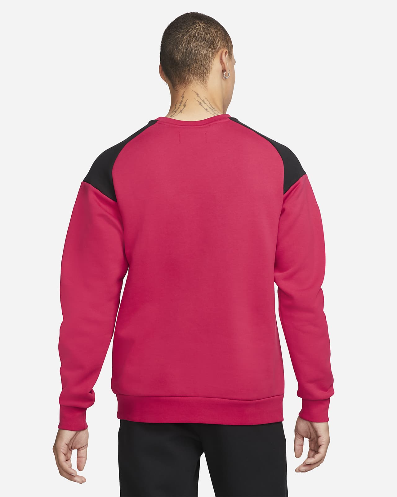 Sudadera de cuello redondo de tejido Fleece para hombre Jordan Jumpman. Nike  MX