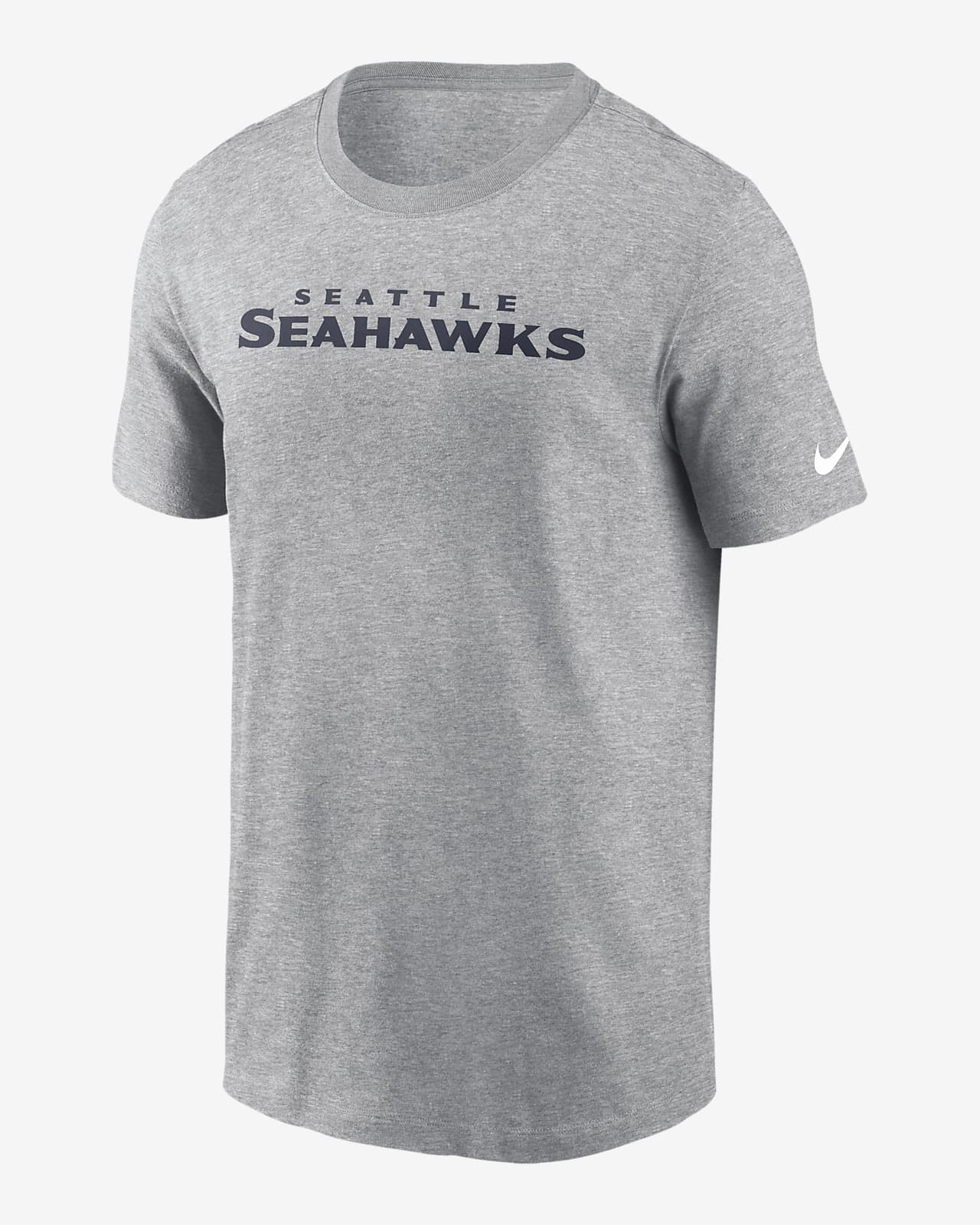 Playera Nike de la NFL para hombre Seattle Seahawks Primetime Wordmark Essential
