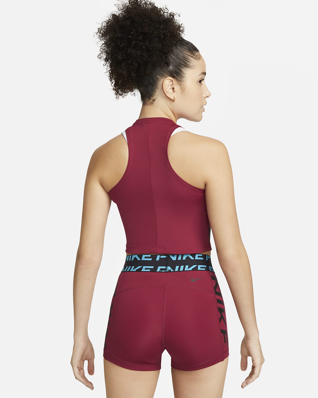 Nike Pro Dri-FIT Women’s Cropped Graphic Tank