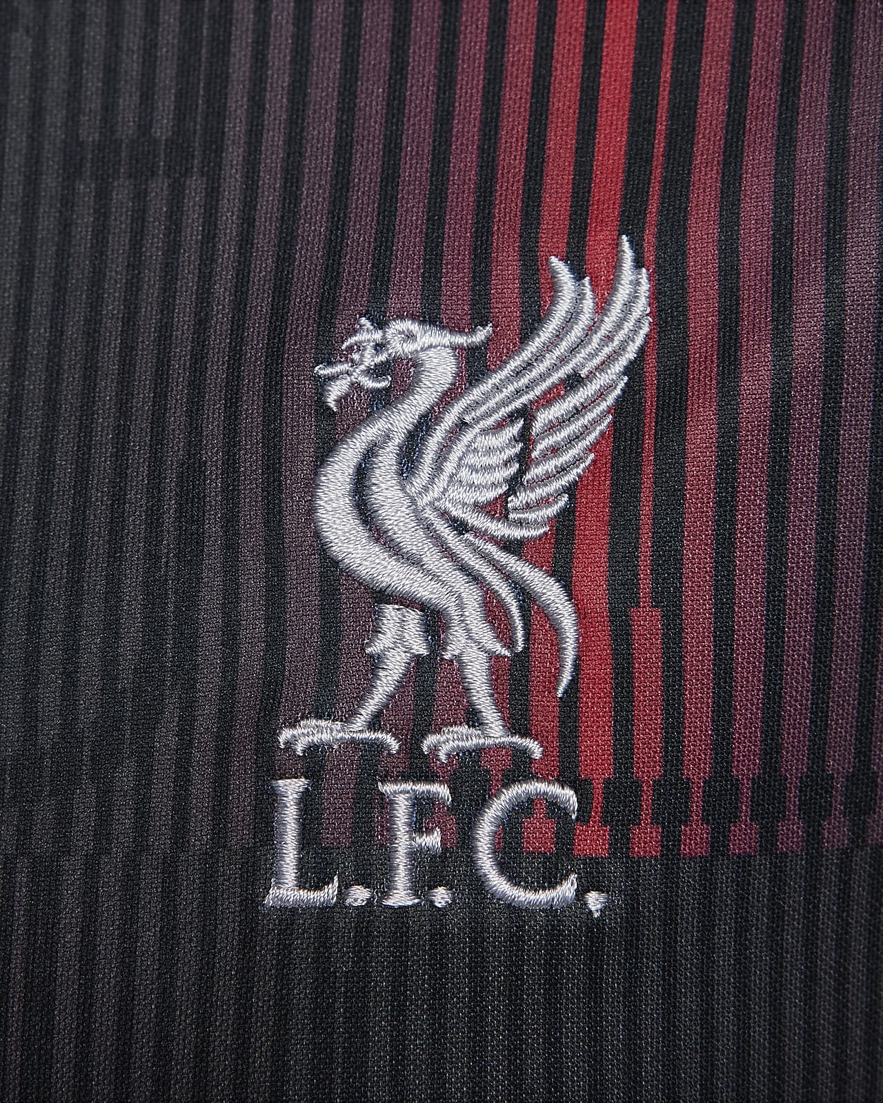 Liverpool FC Academy Pro Third Big Kids' Nike Dri-FIT Soccer Pre-Match Top.