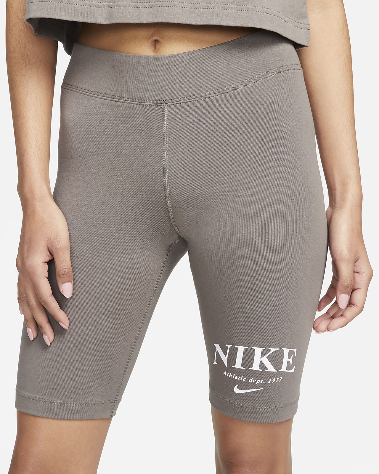 Nike Sportswear Women's MidRise Bike Shorts. Nike BE