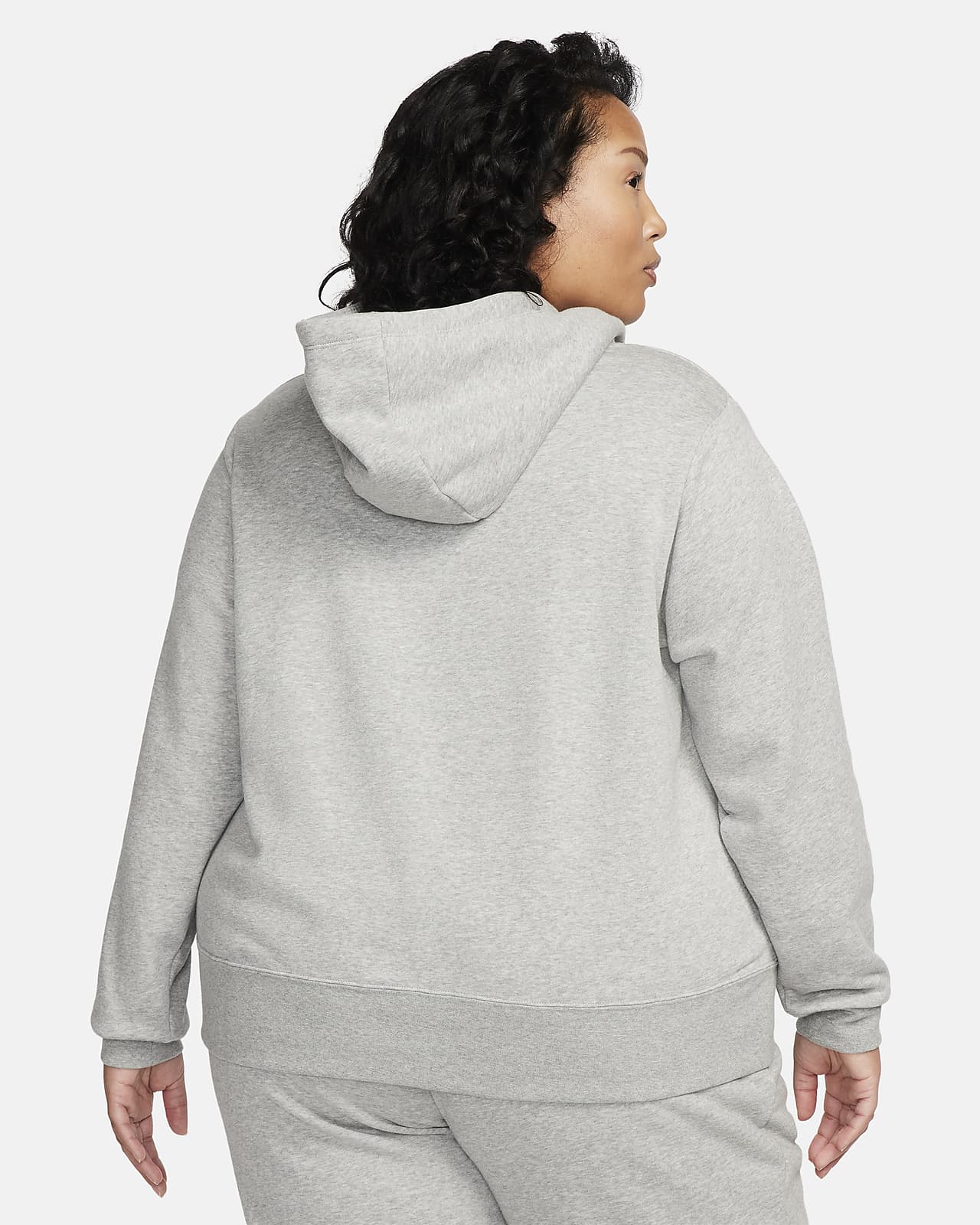 Nike Sportswear Club Fleece Women's Funnel-Neck Hoodie (Plus Size)