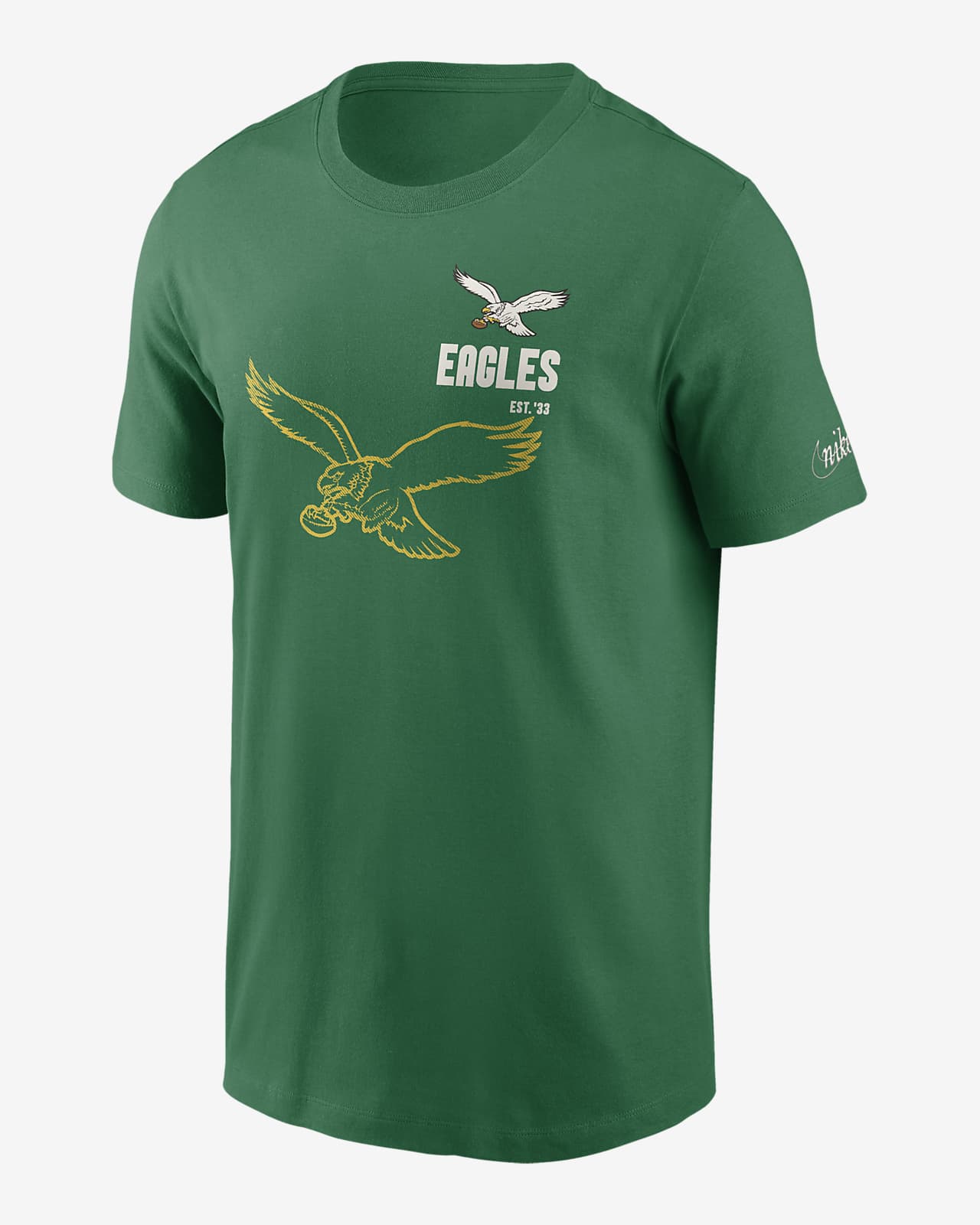 Philadelphia Eagles Logos All Over Print Shirt