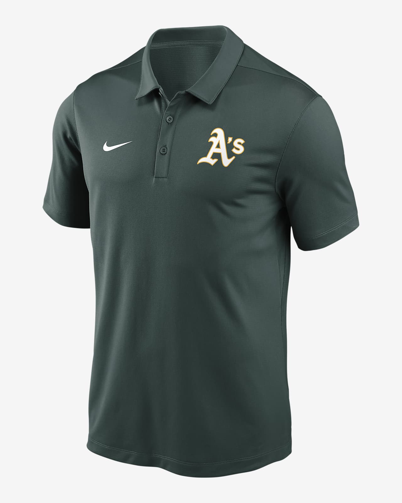 Nike Dri-FIT Team Agility Logo Franchise (MLB Oakland Athletics) Men's Polo