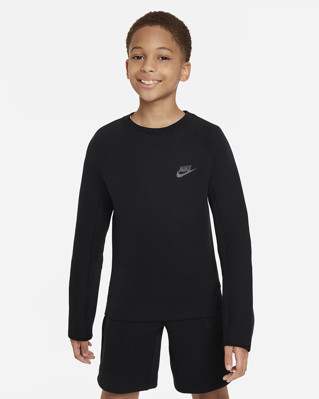 Φούτερ Nike Sportswear Tech Fleece για μεγάλα αγόρια