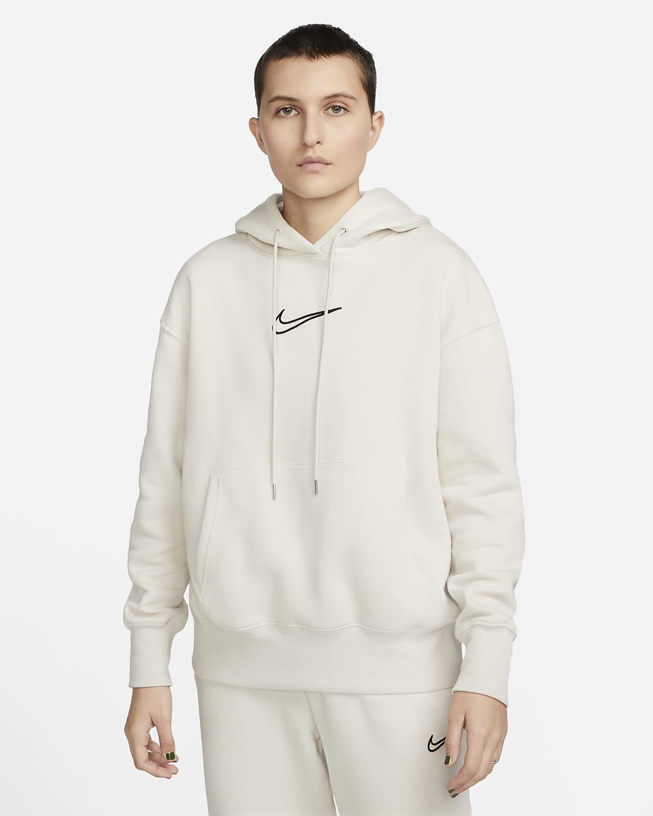 solitario hogar Él Nike Sportswear Phoenix Fleece Sudadera con capucha y ajuste oversize -  Mujer. Nike ES